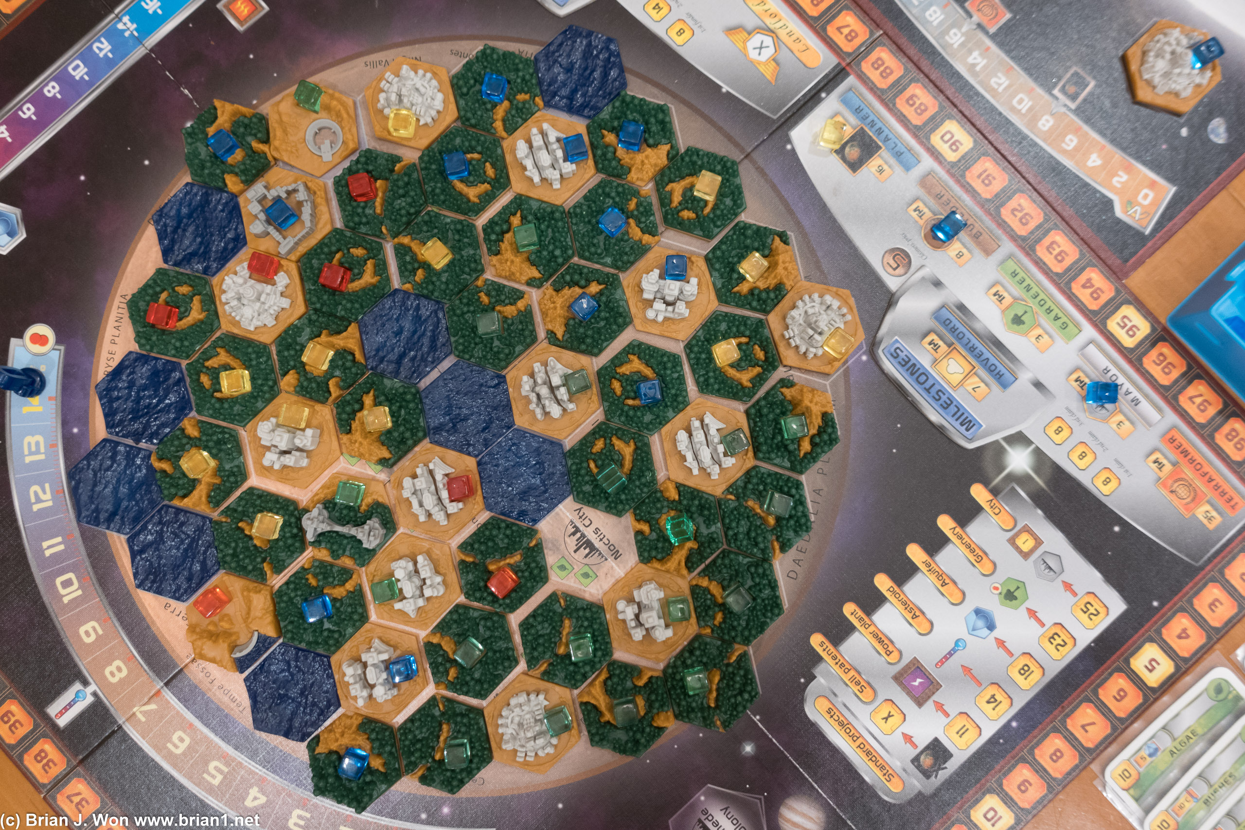 Basically filled up Mars.