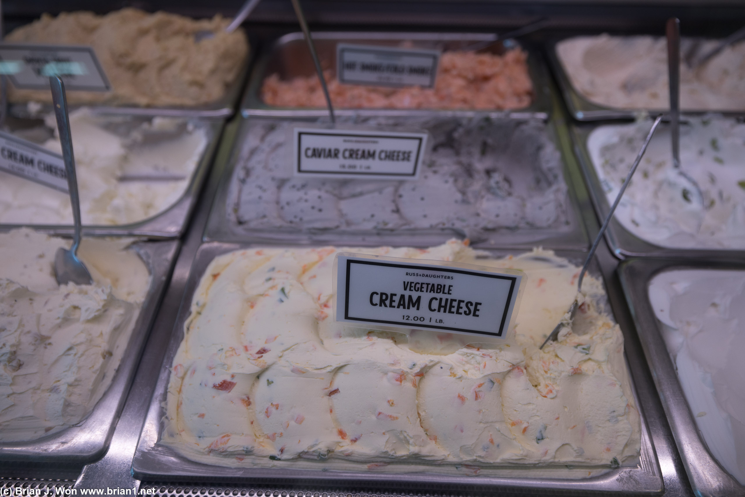 Cream cheese for everyone.