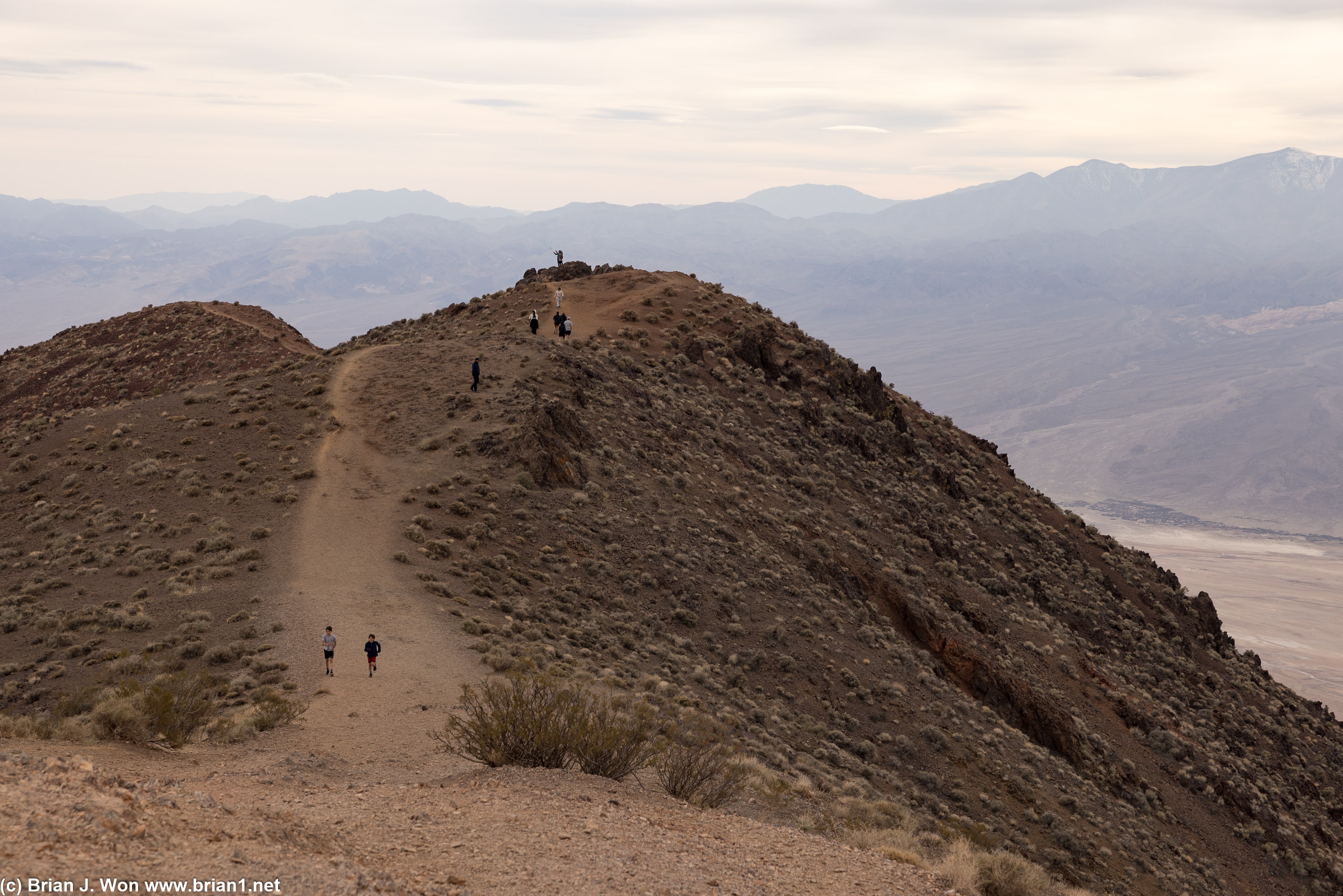 Decided to hike out further.