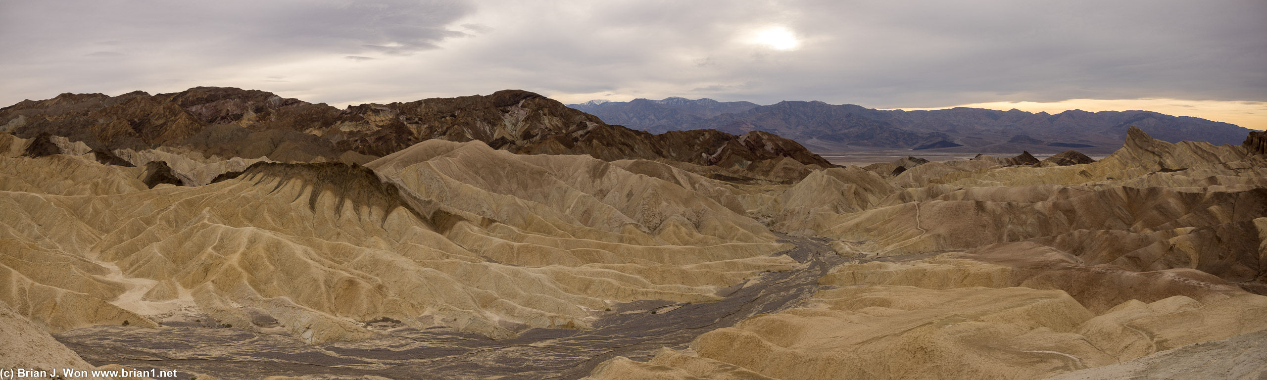View from Zabriskie Point.