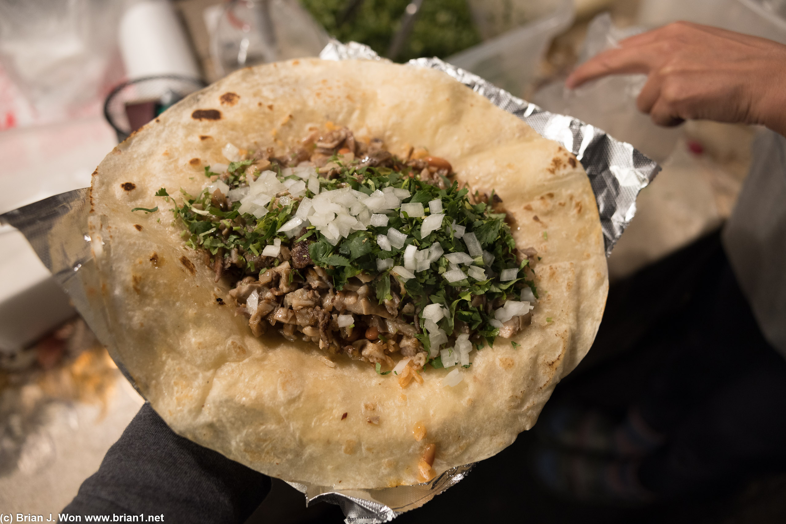 Burrito time.