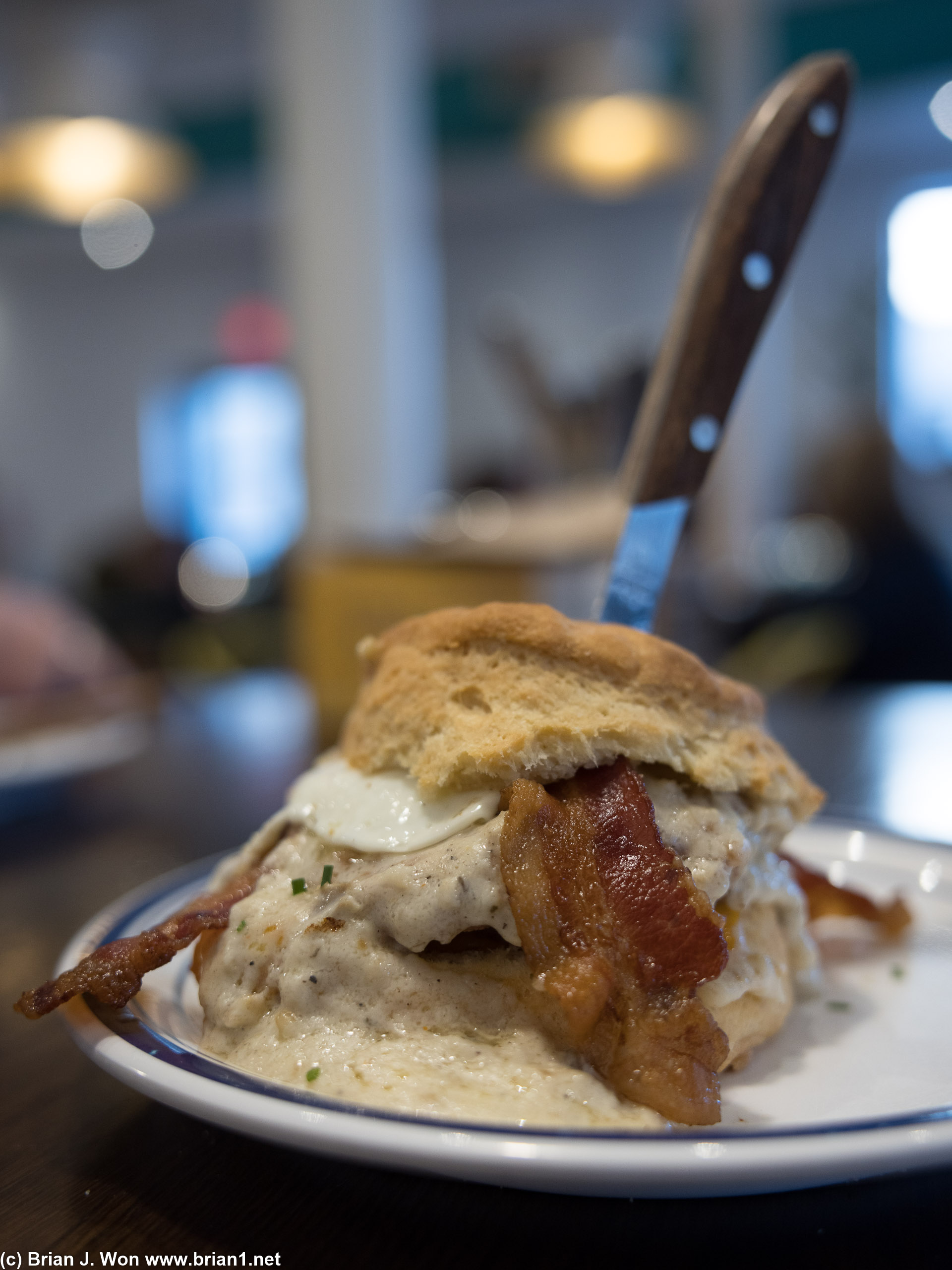 Chicken, bacon, gravy. o_0
