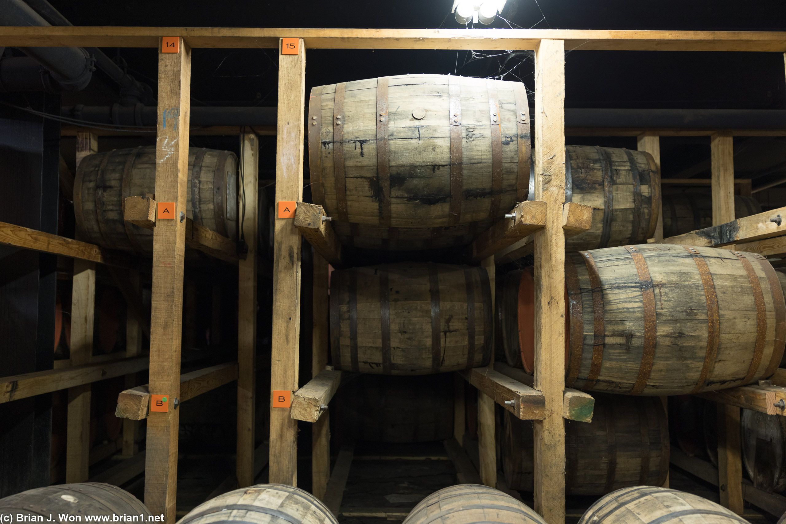 Racks upon racks.