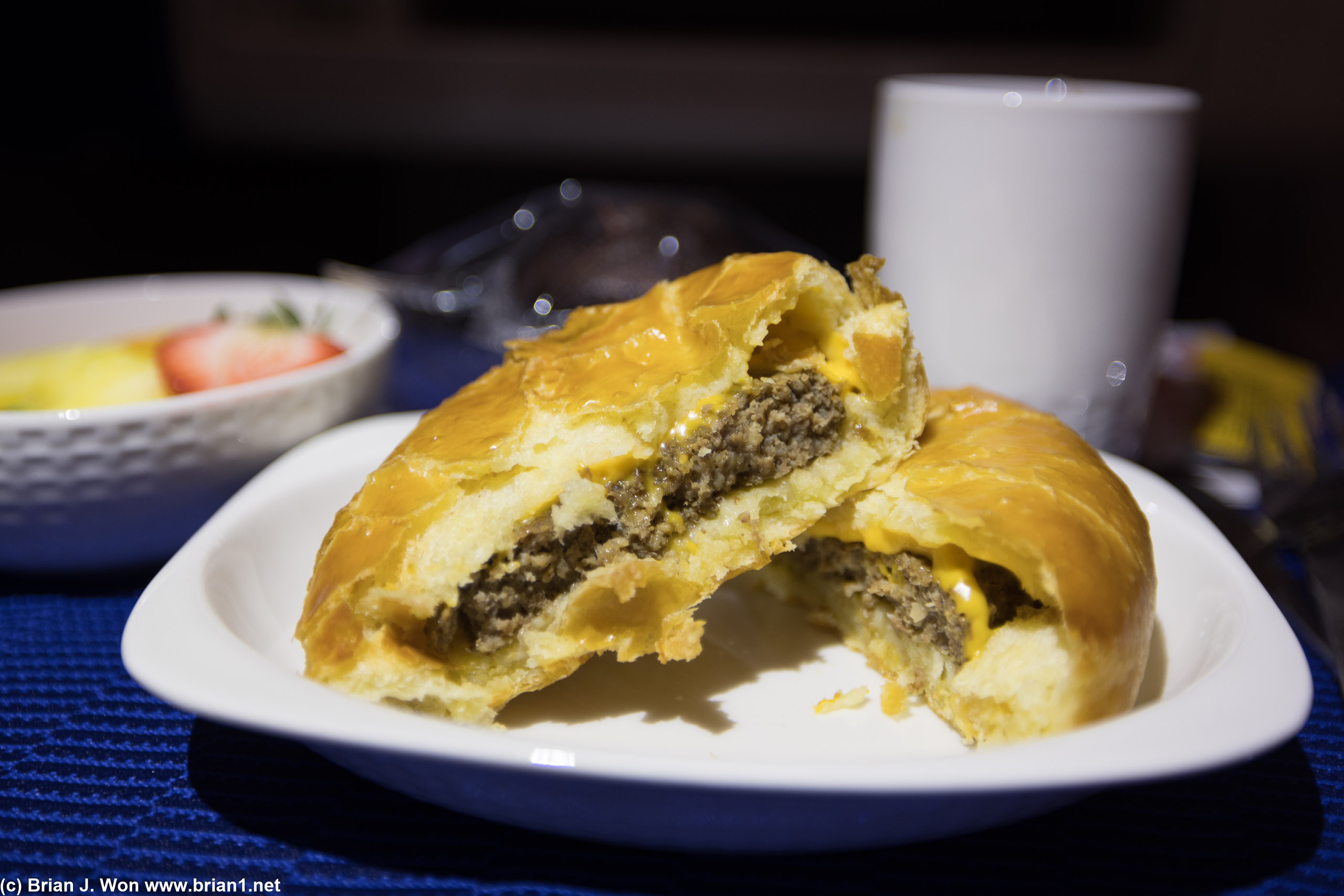 Cheeseburger wellington.