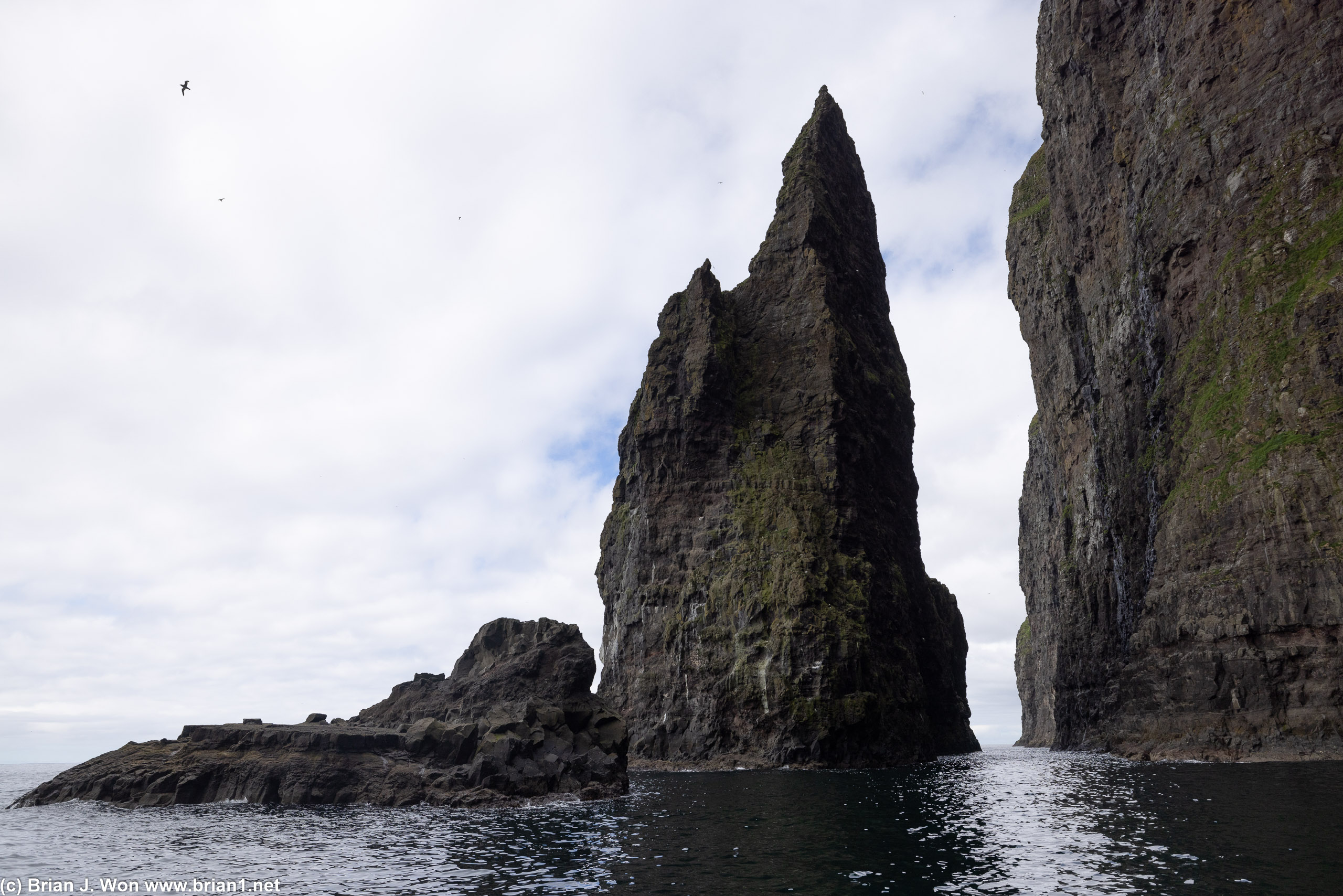 More fingers of rock.