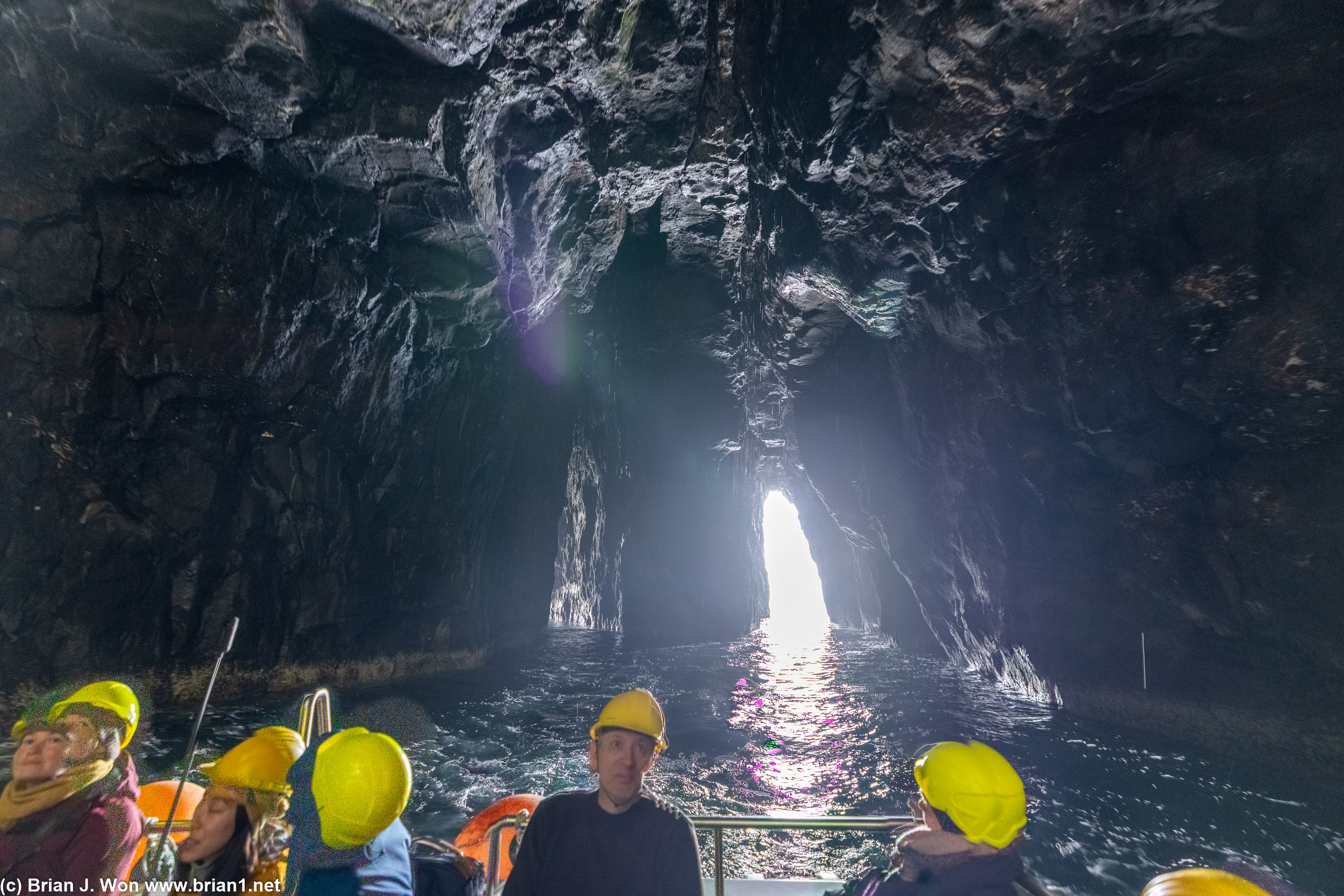 The biggest sea cave yet.