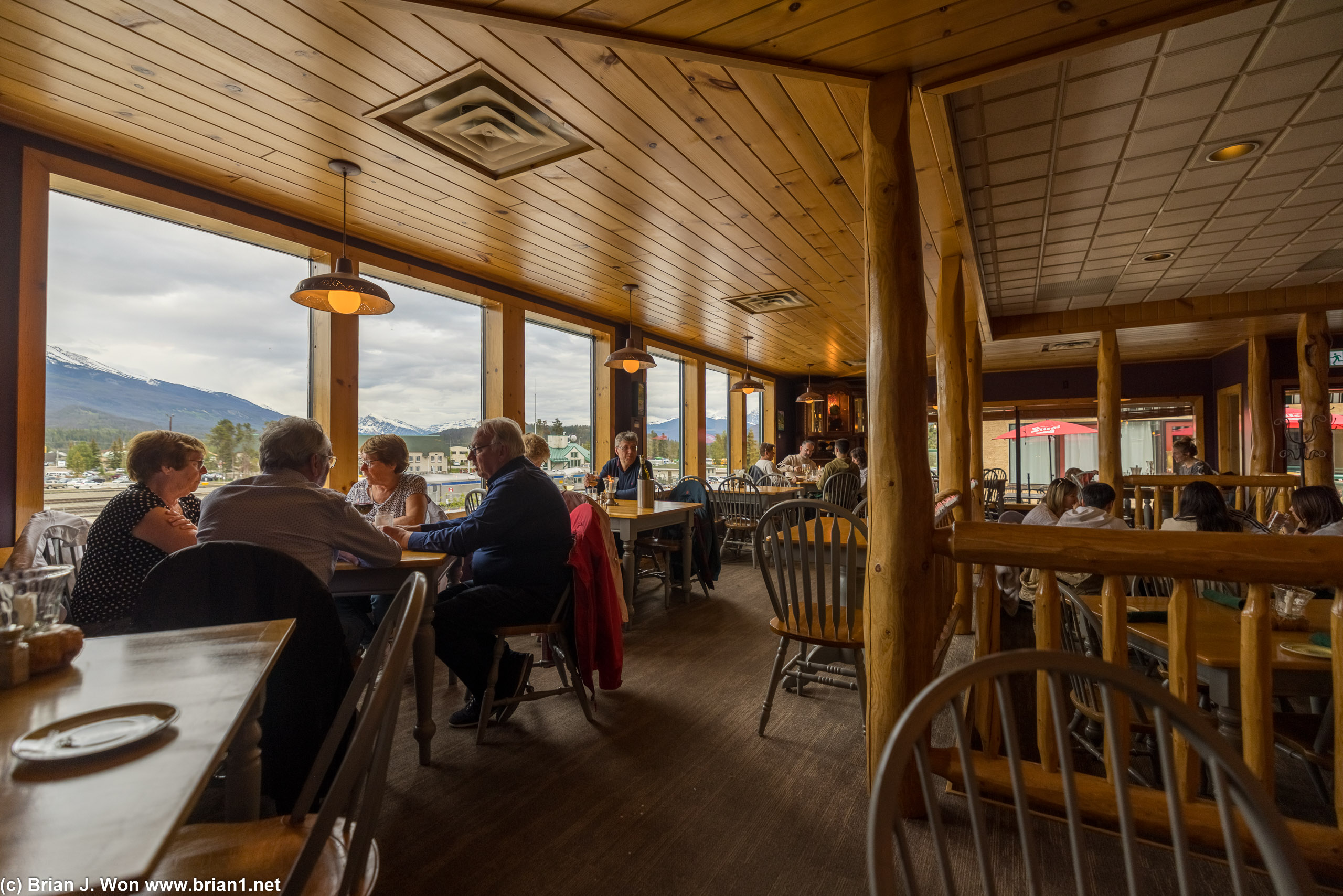 Dinner at Fiddle River Restaurant.
