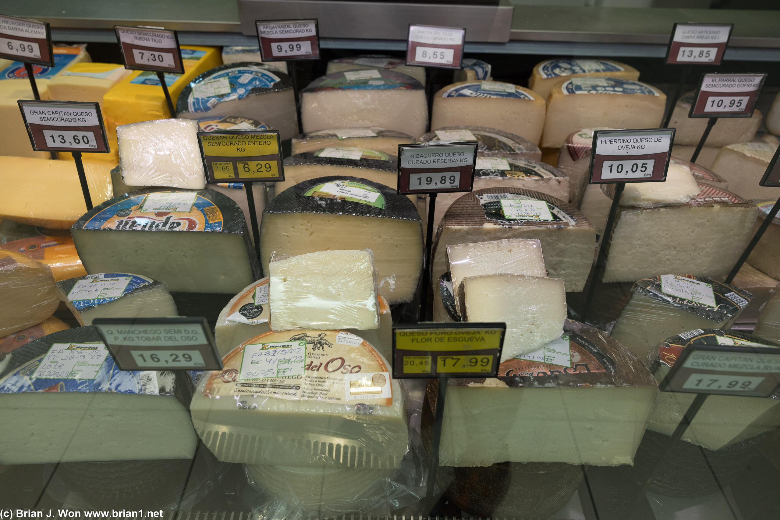 So much cheese.