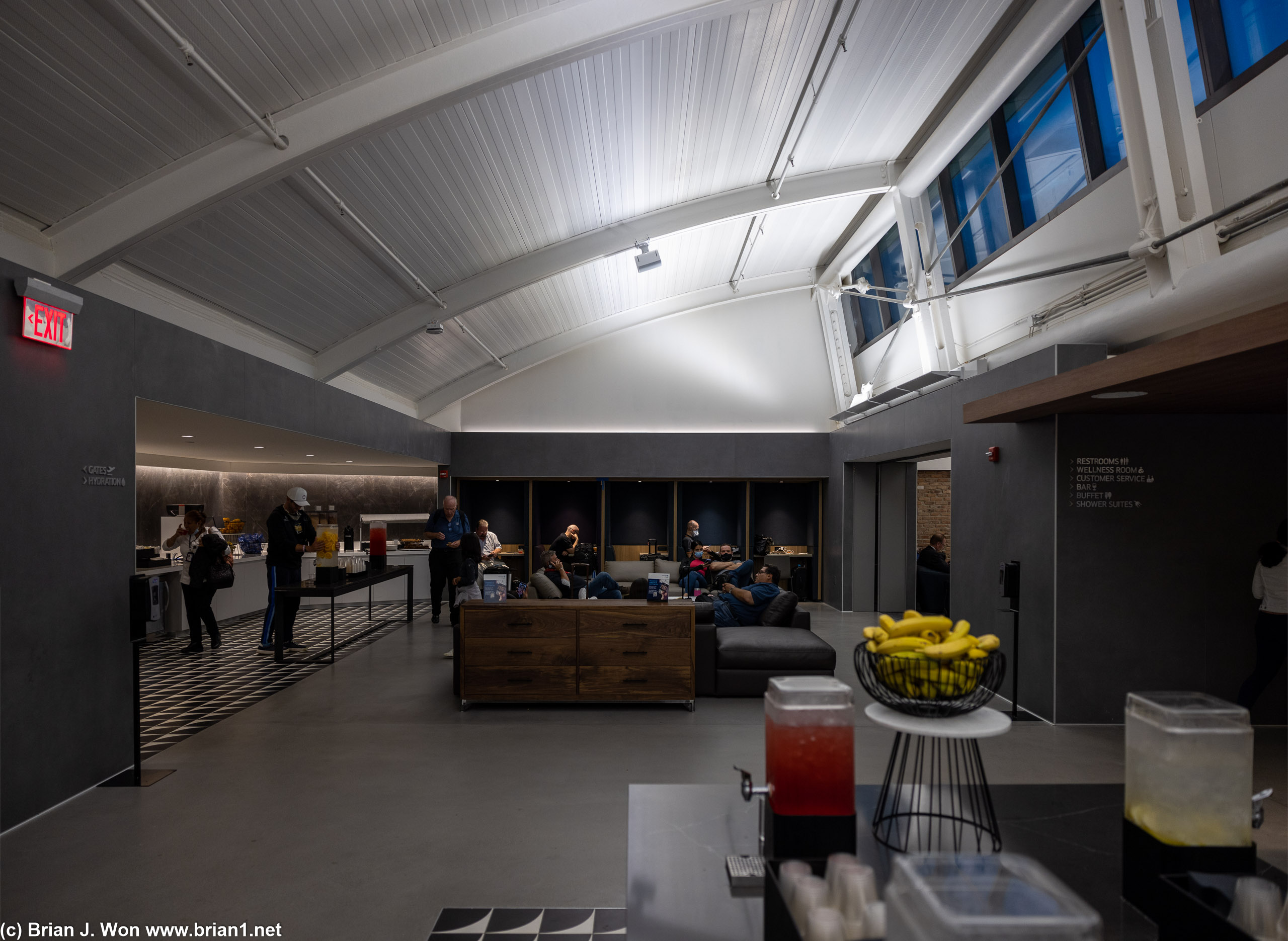 Got to spend extra time in the brand new United Club.