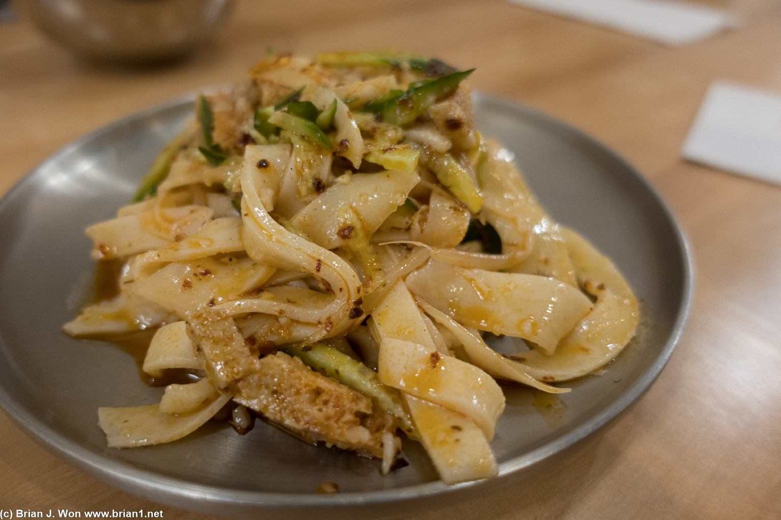 Shaanxi cold noodle.