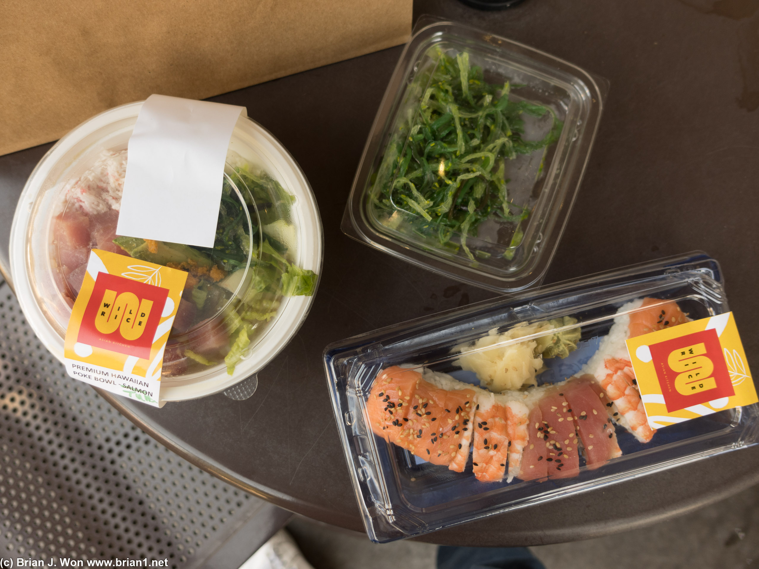 Wild Rice is just another brand name for the existing sushi counter at Ralphs.
