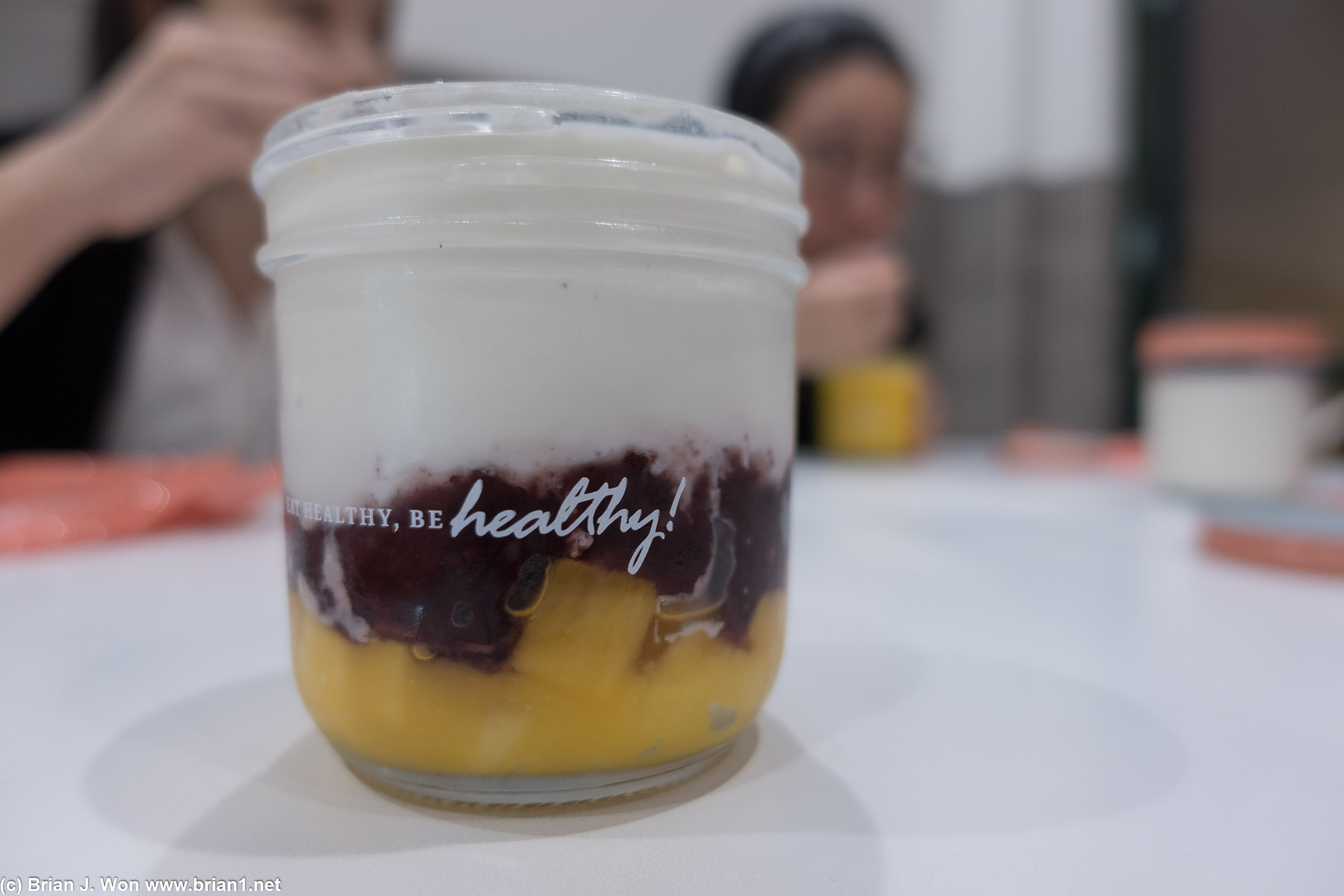 Sunset mango coconut.