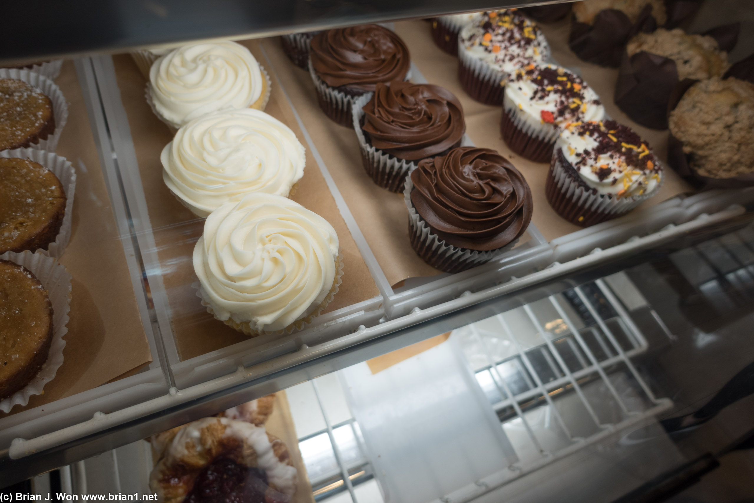 Dessert case.