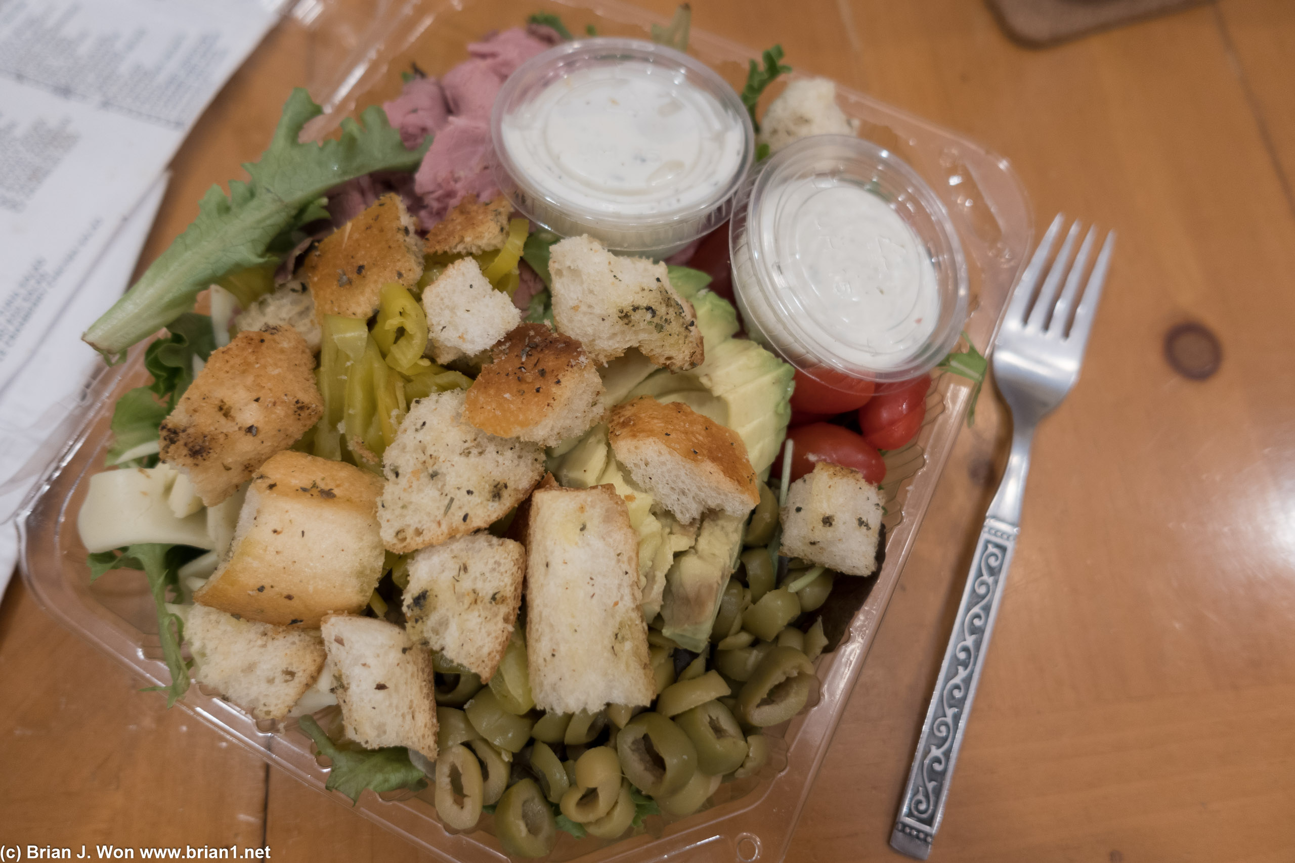 Deli salad.