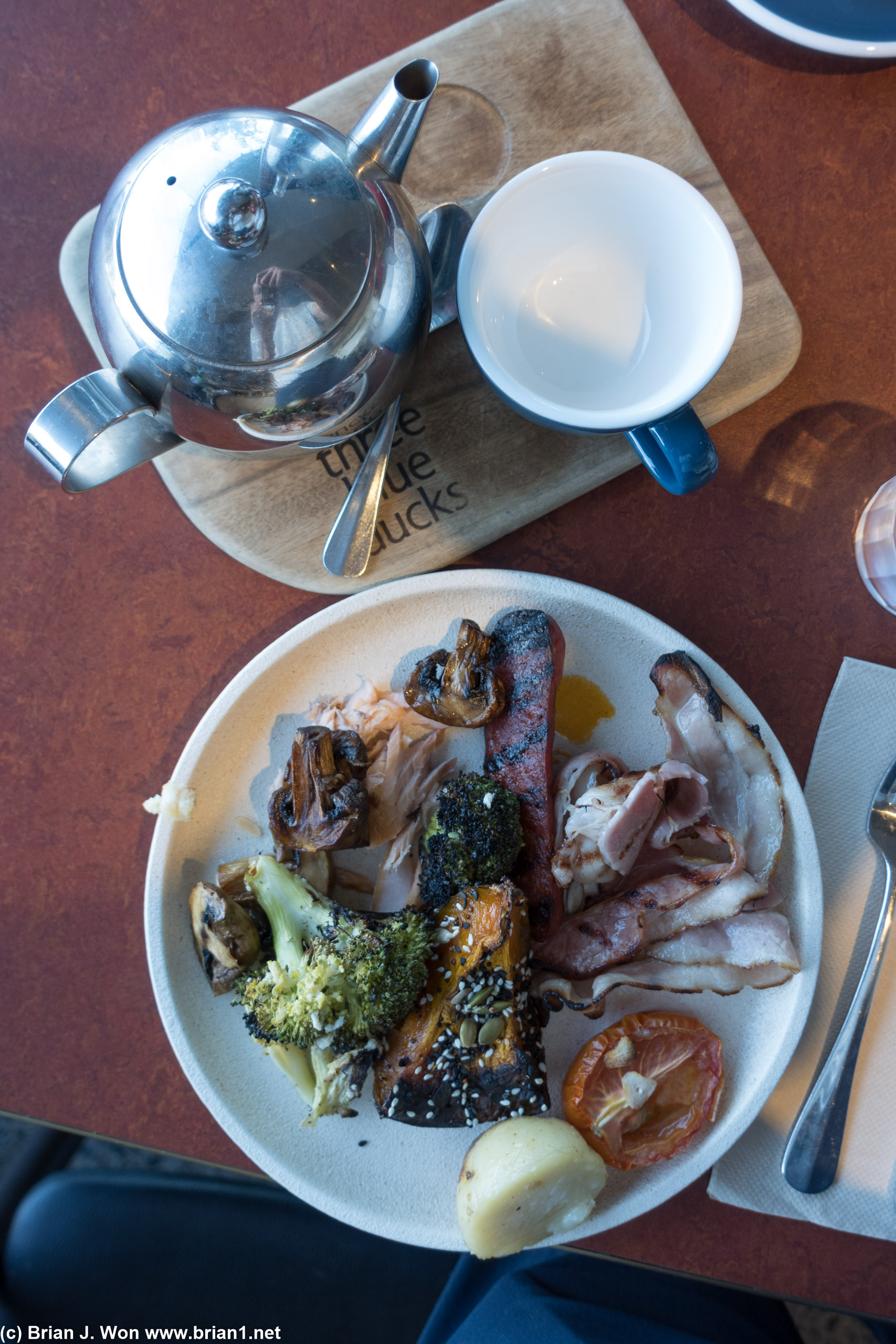 Breakfast was quite good if you stuck to the grilled items.