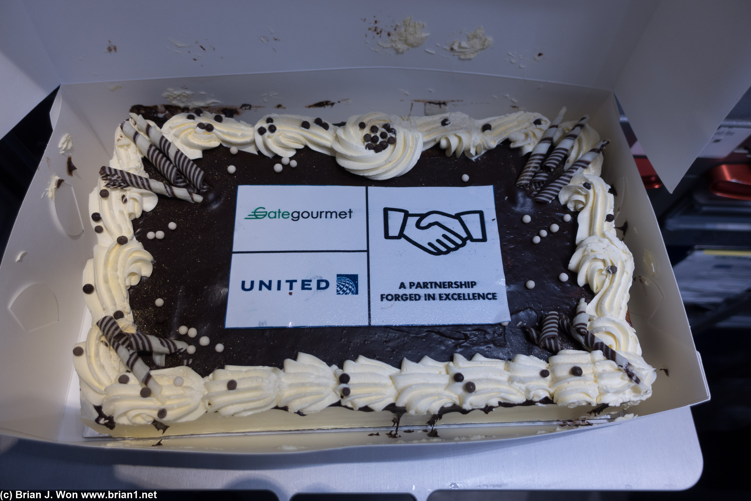 Protip: don't expect much from a cake done by Gategourmet.