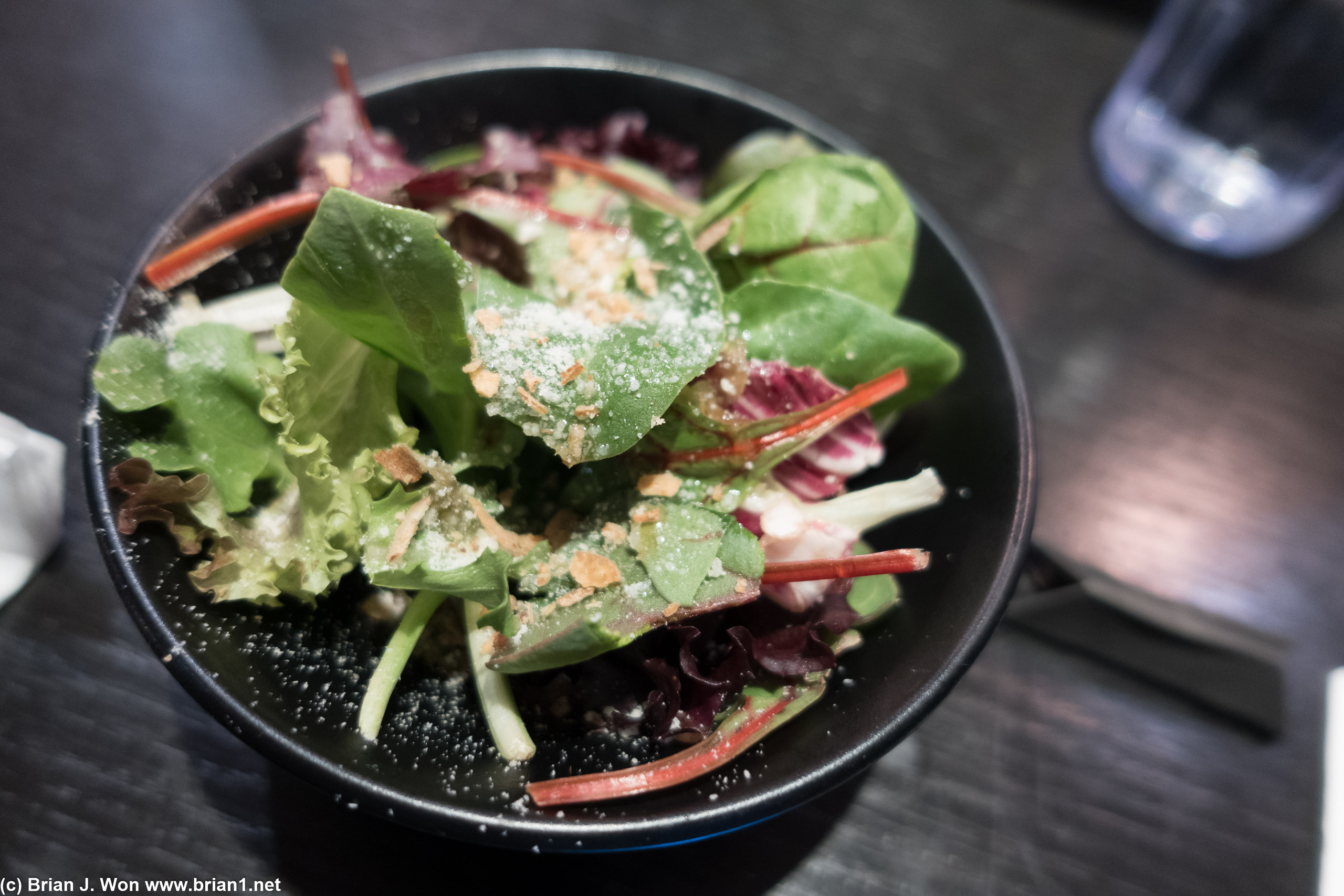 Salad. Again utility.