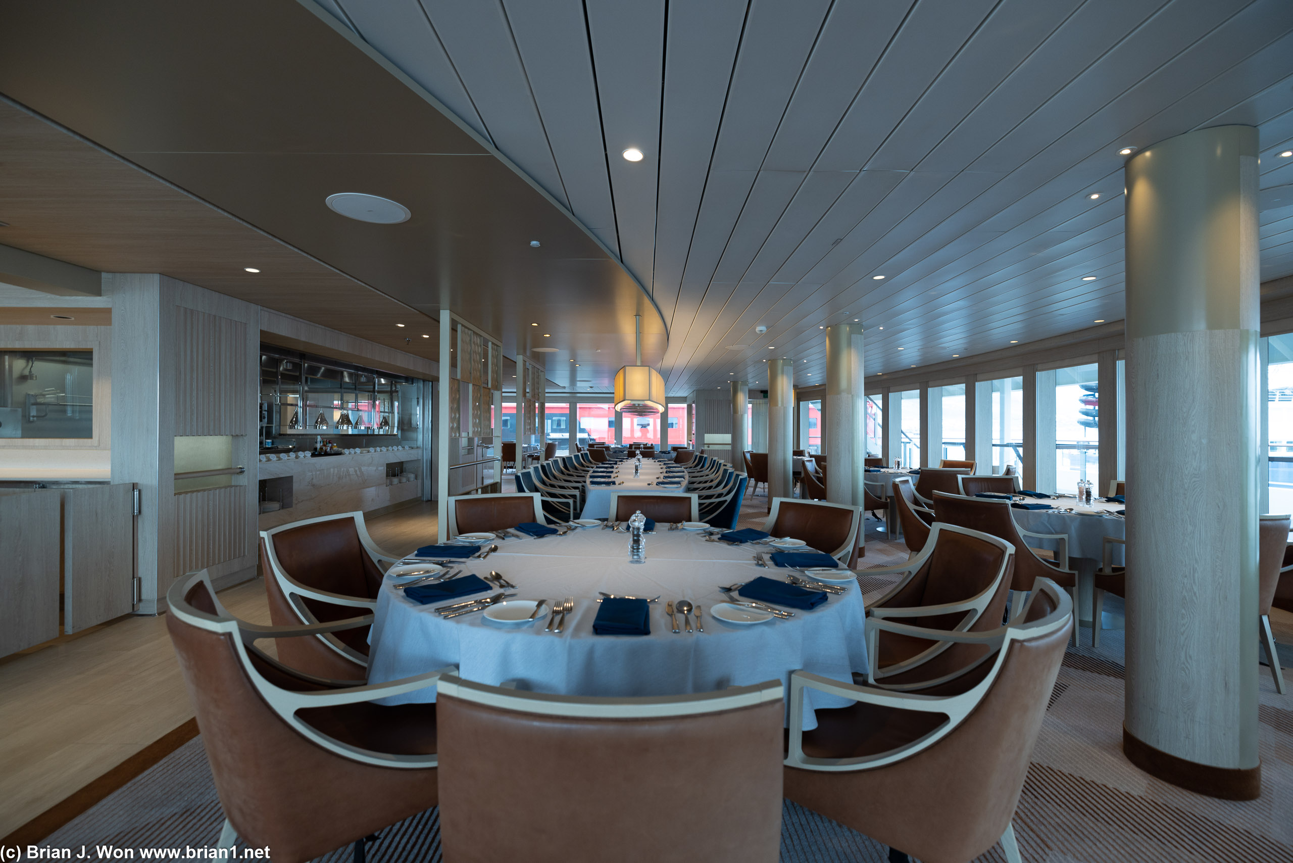 Two-Seventy, the main dining room.