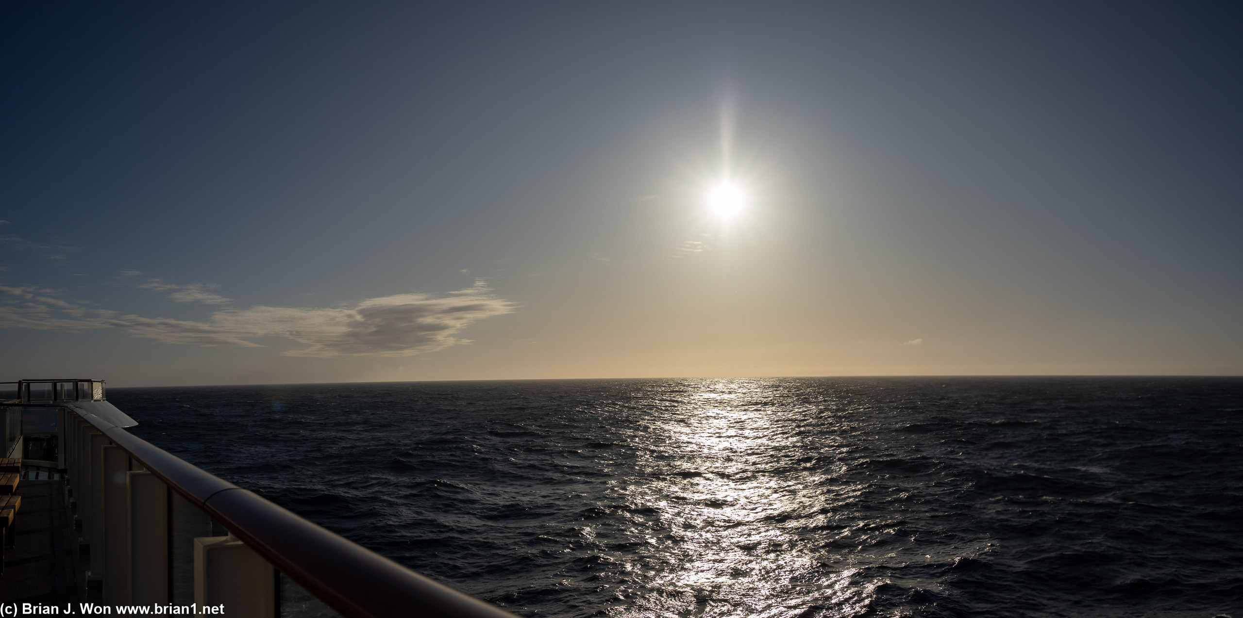 Crossing the Antarctic Circle right about now.