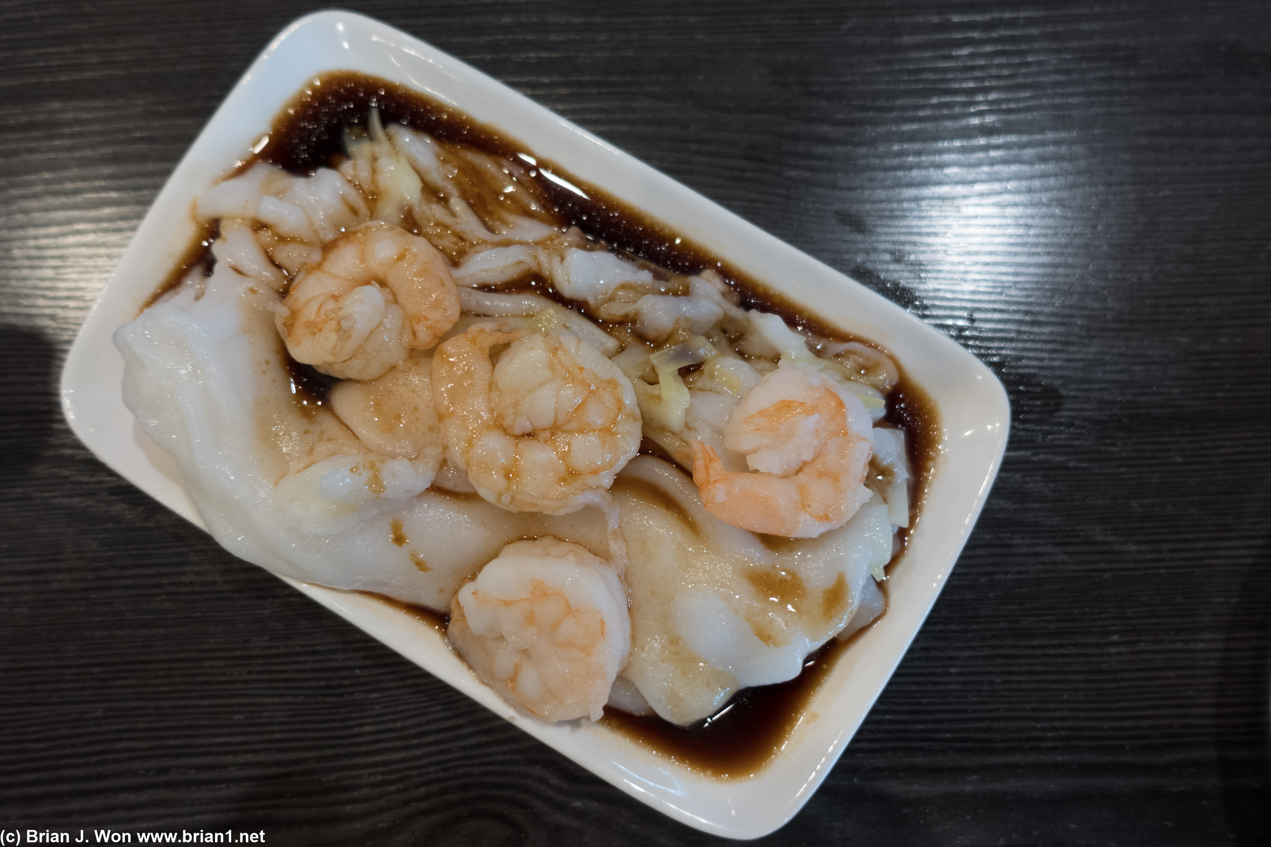 Har cheung fun here are pretty decent.