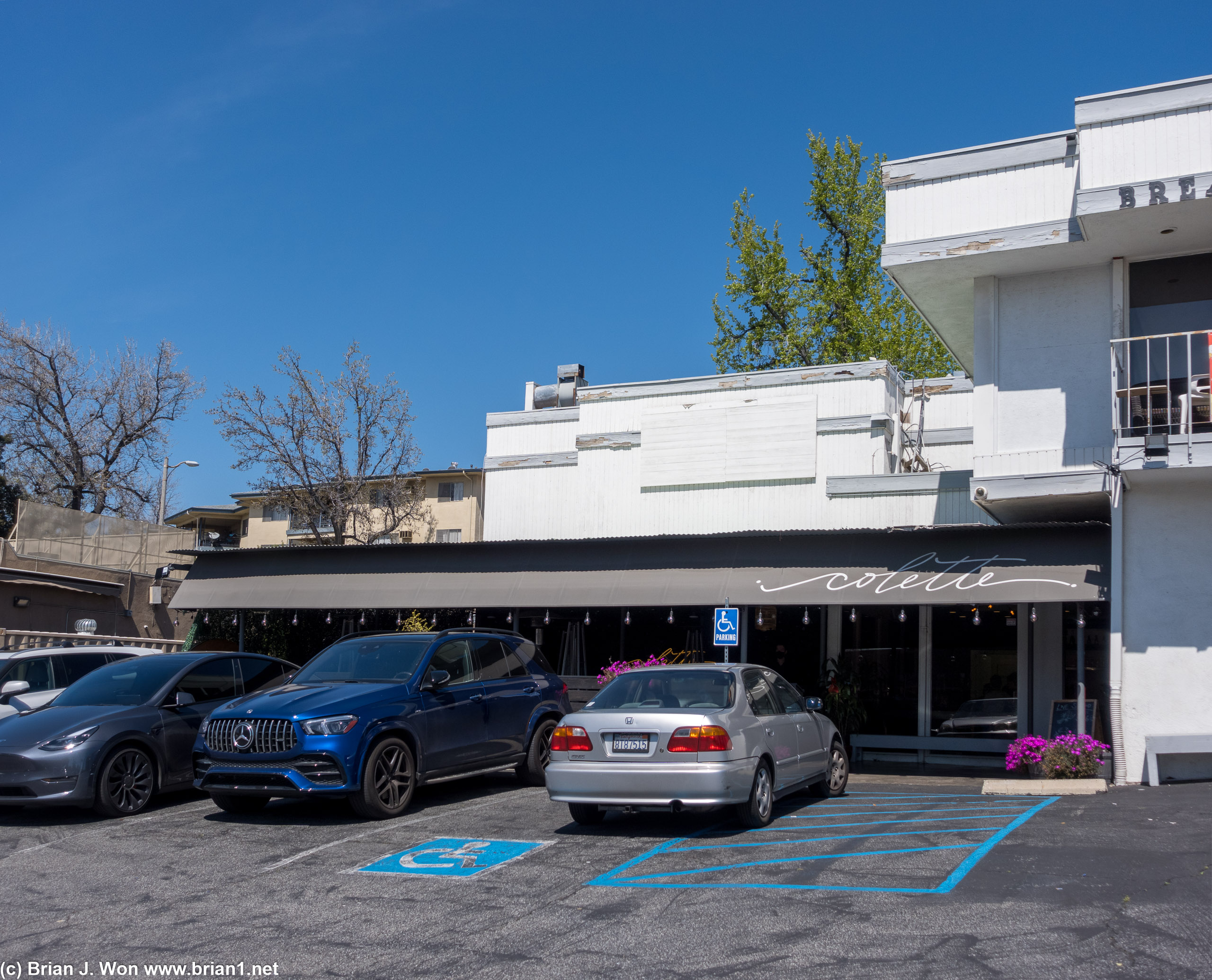 Colette in Pasadena, basically almost in Sierra Madre.