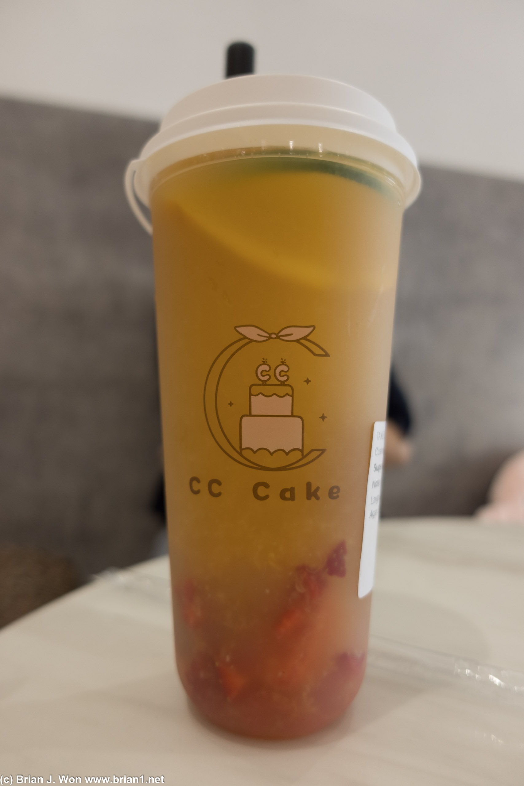 I forget what Rebecca ordered.