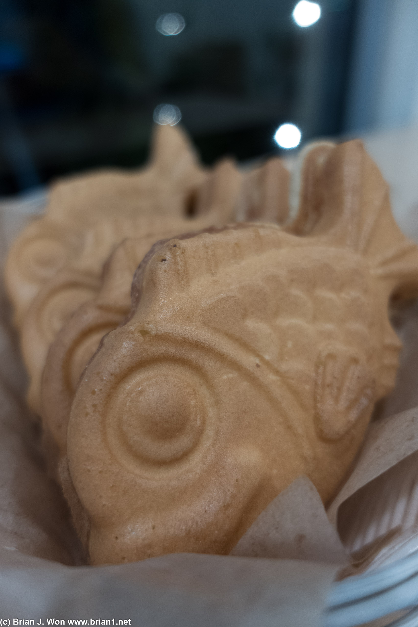 Taiyaki were delicious too.
