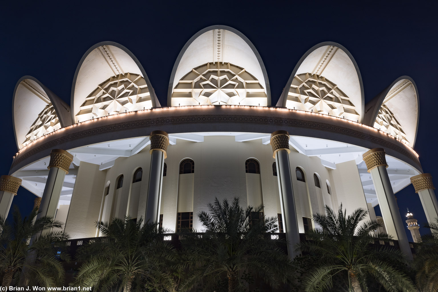 Solid fusion of traditional and modern architecture.