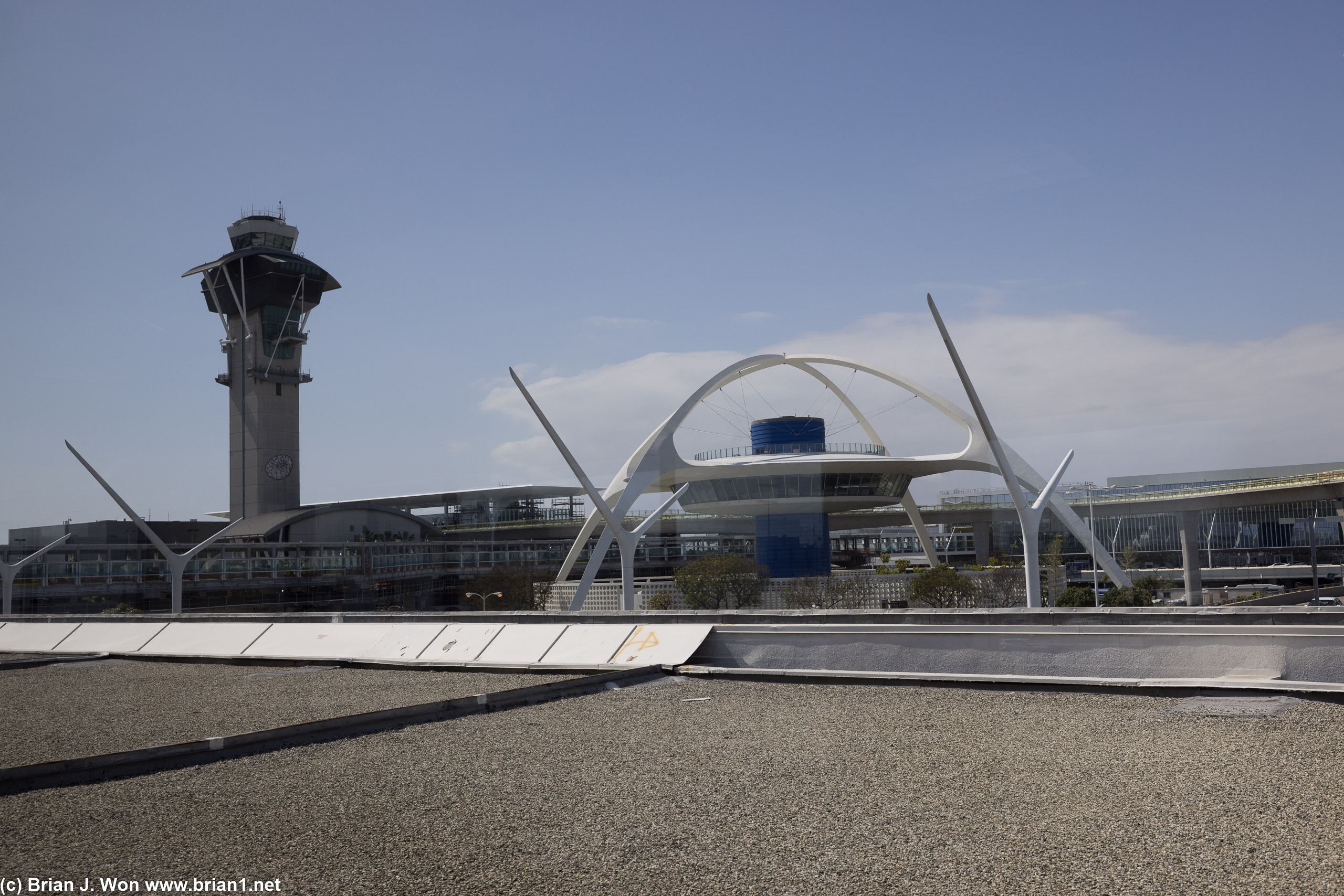 Stuck at LAX for hours due to bad weather in DEN.