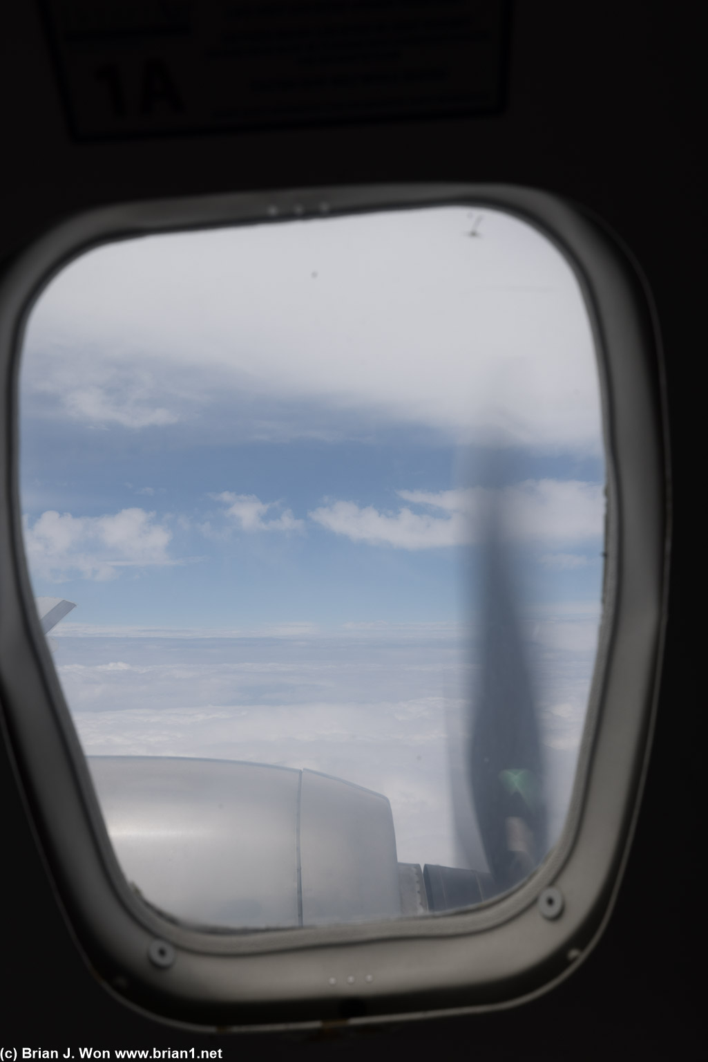 A brief bit of sun on a cruddy day to fly.
