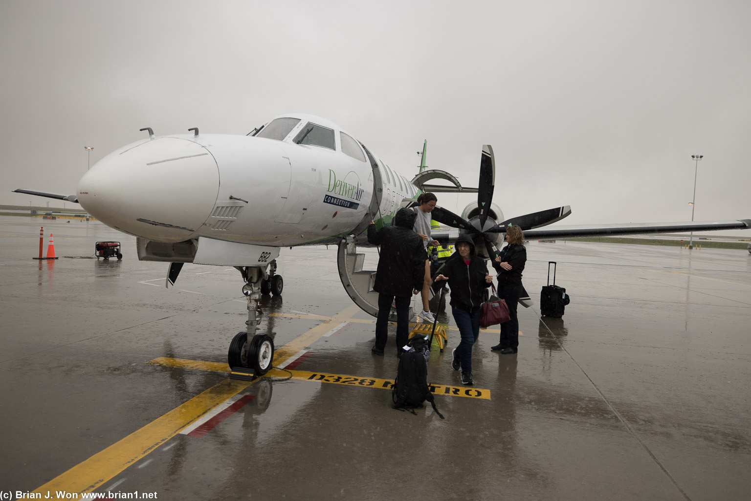 Tarmac gates are great on sunny days, not so great on rainy ones.