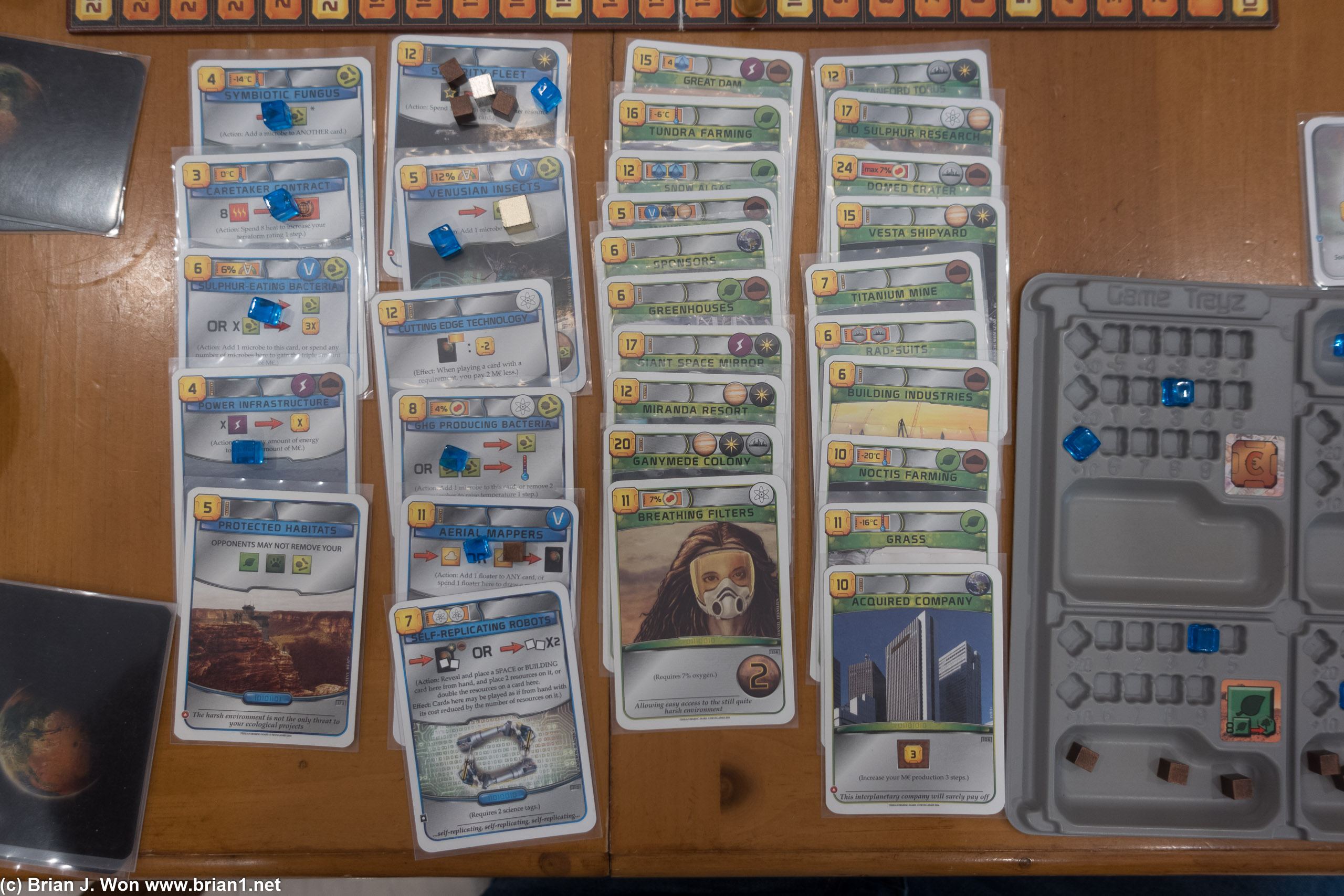 Terraforming Mars.