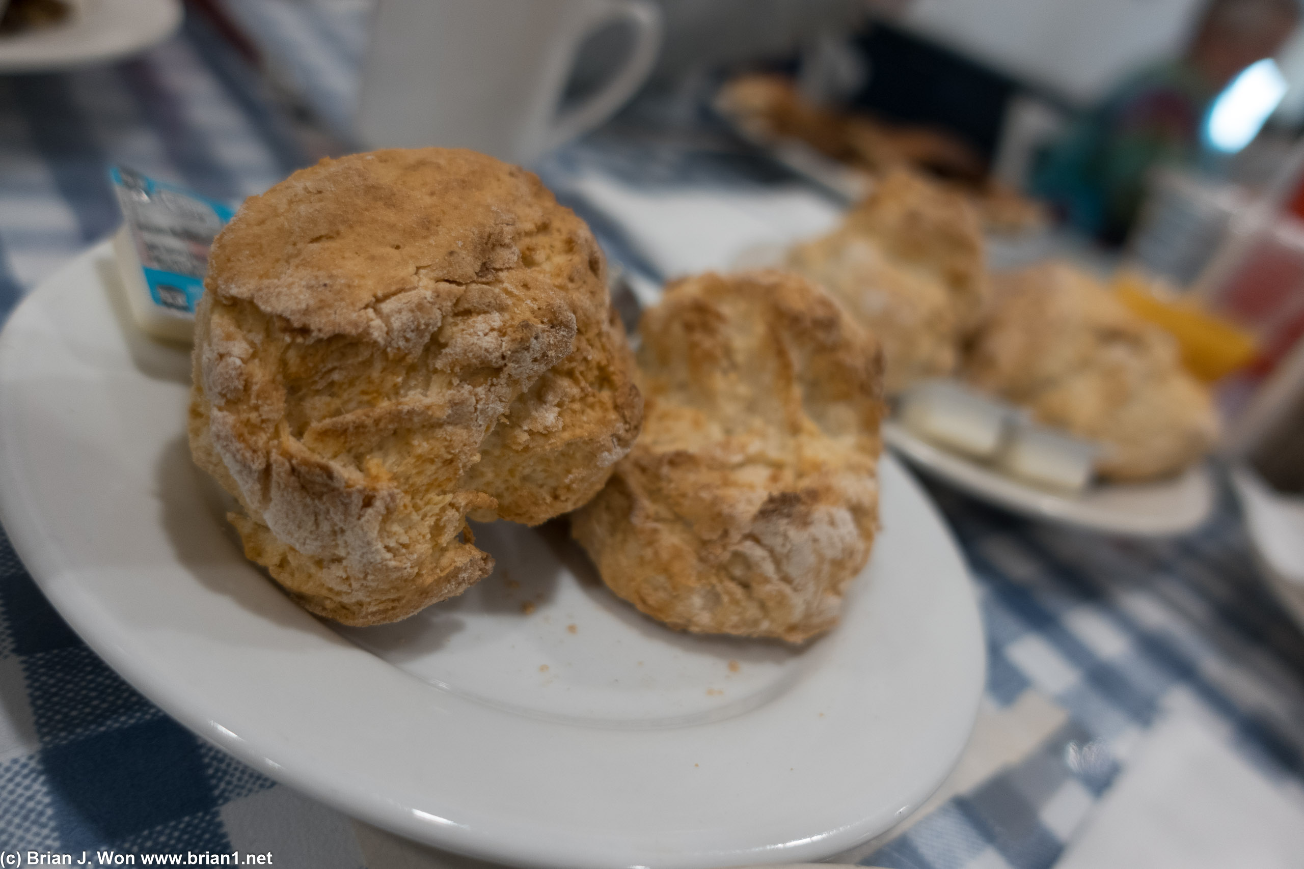 John O'Groat's claim to fame, biscuits.