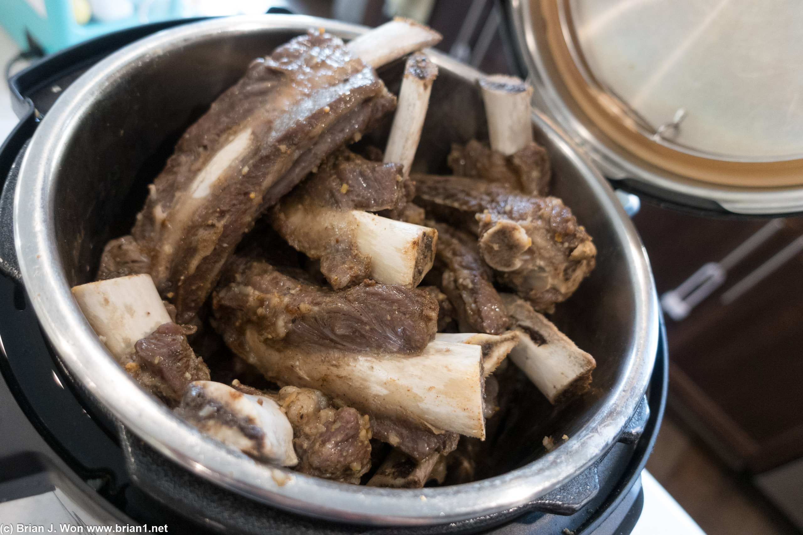 Jen's beef ribs.
