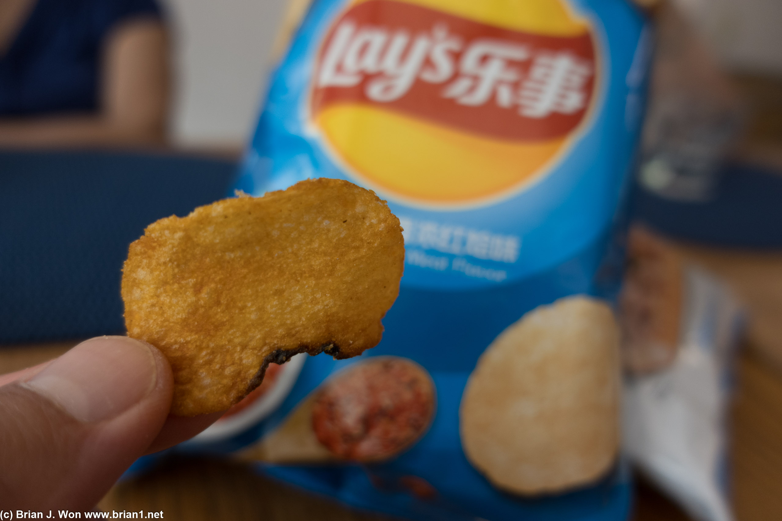 Lay's Italian Meat Flavor were actually quite good once you wrapped your brain around the name, a tad sweet with the salty.