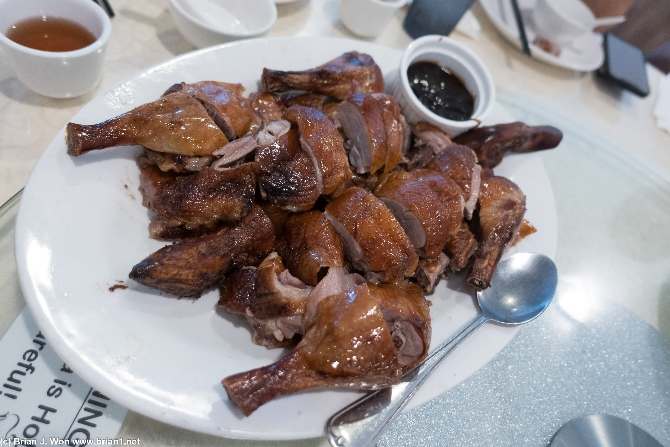 Roast duck.