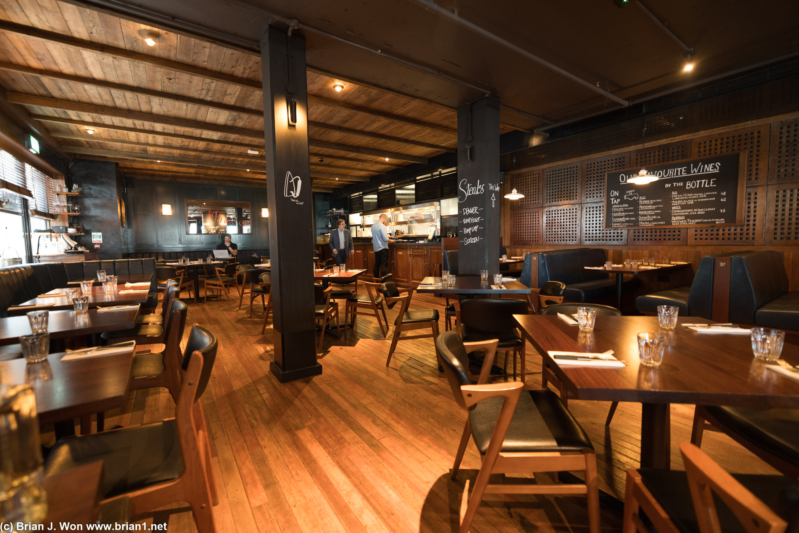 Back half of the dining area.