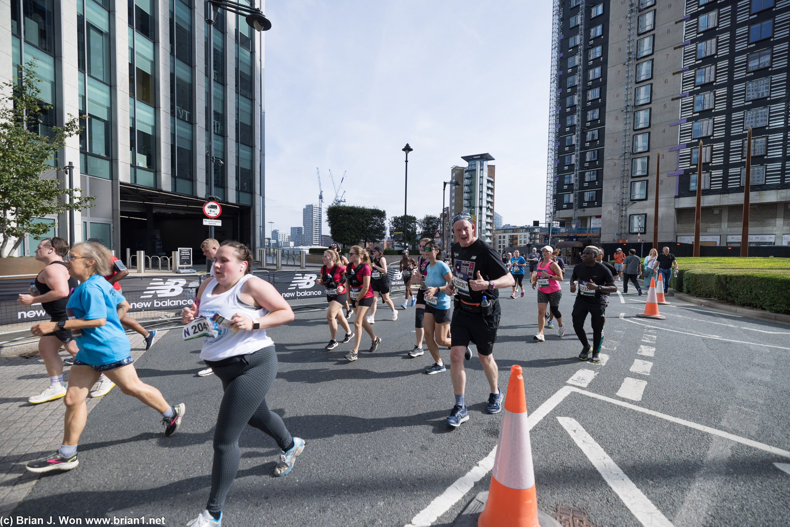 Lots of excited runners.