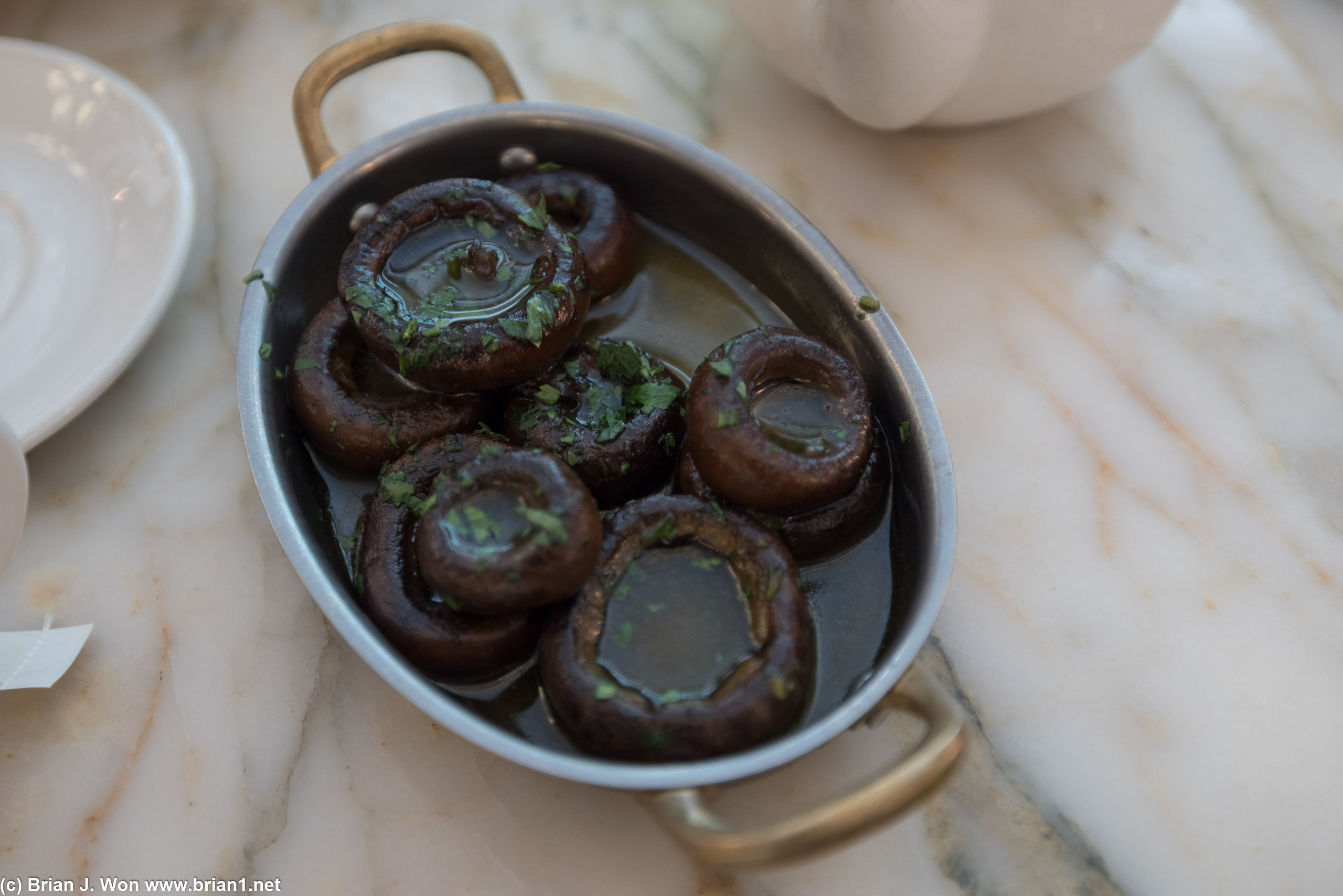 Mushrooms were good, but how could you go wrong?