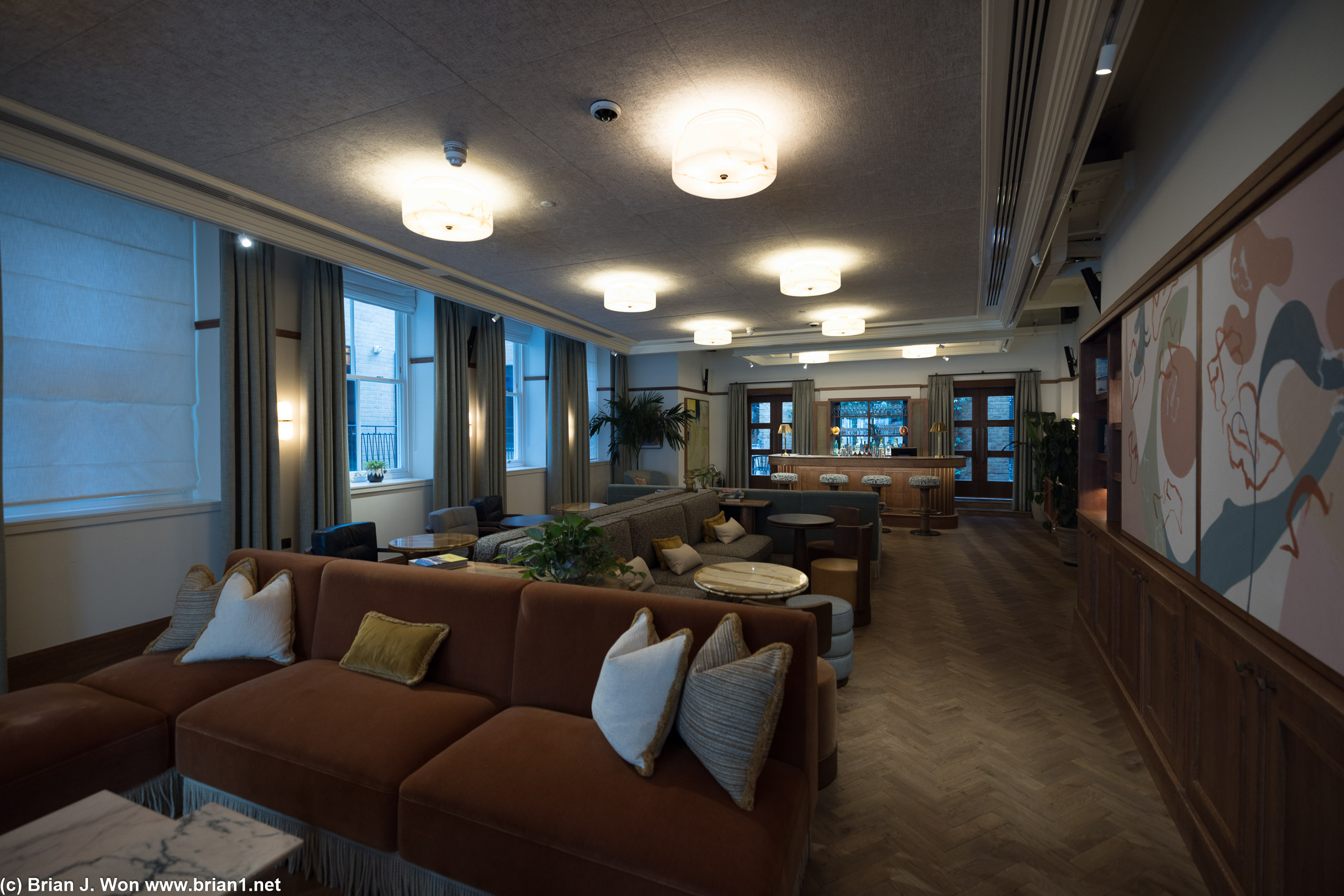 Inside 1 Warwick.