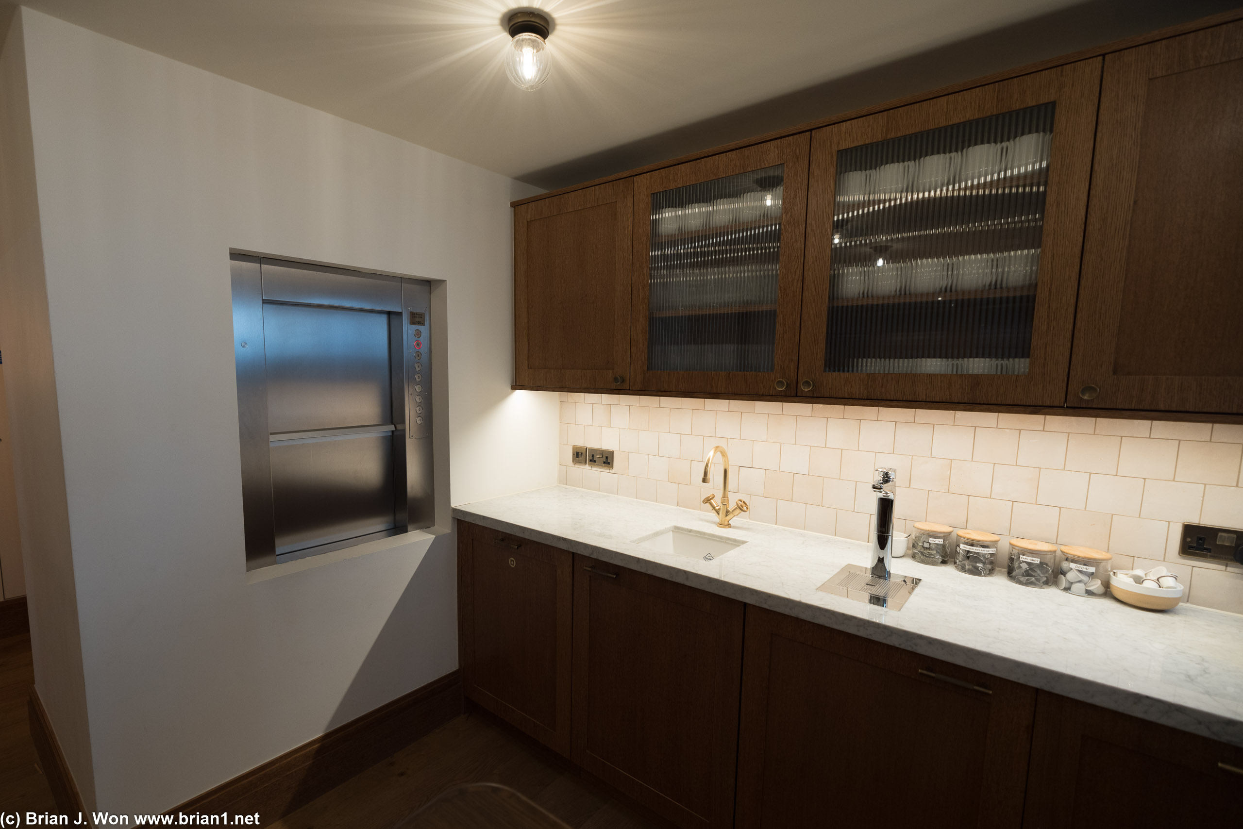 Kitchen area.