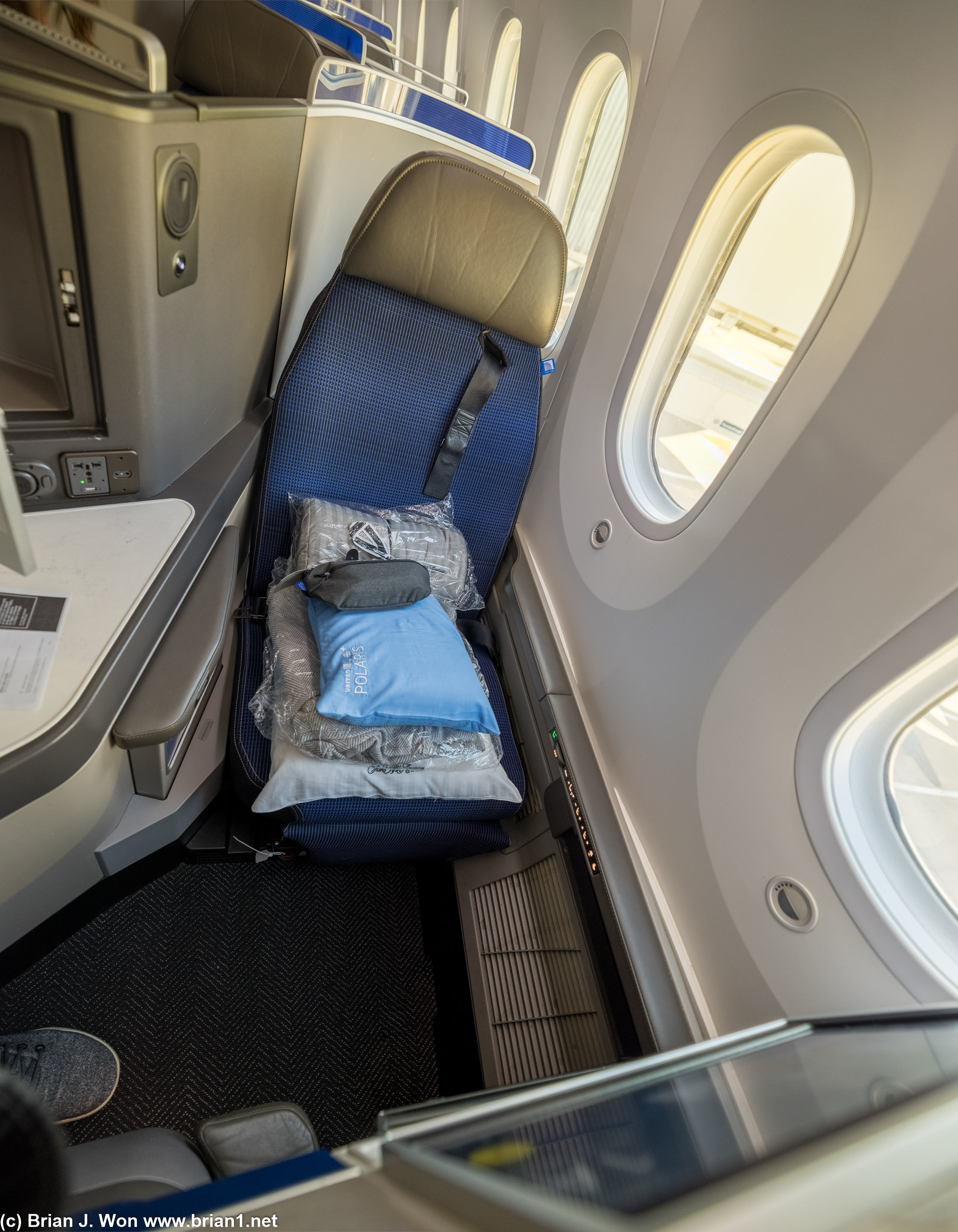 Bulkhead seat.