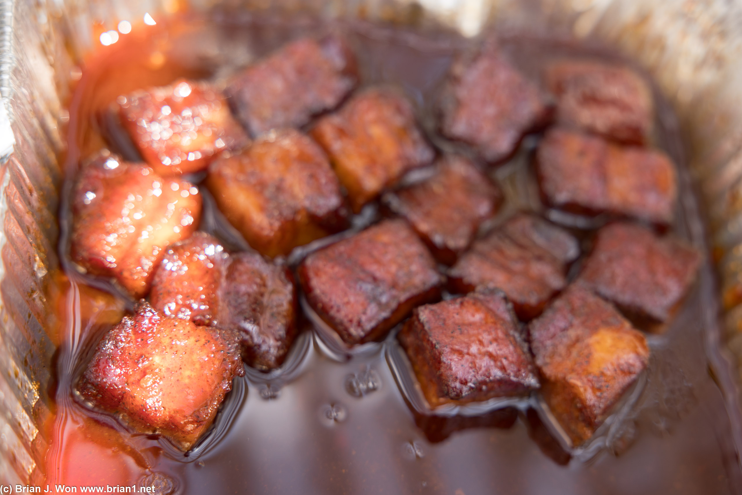 Pork belly.