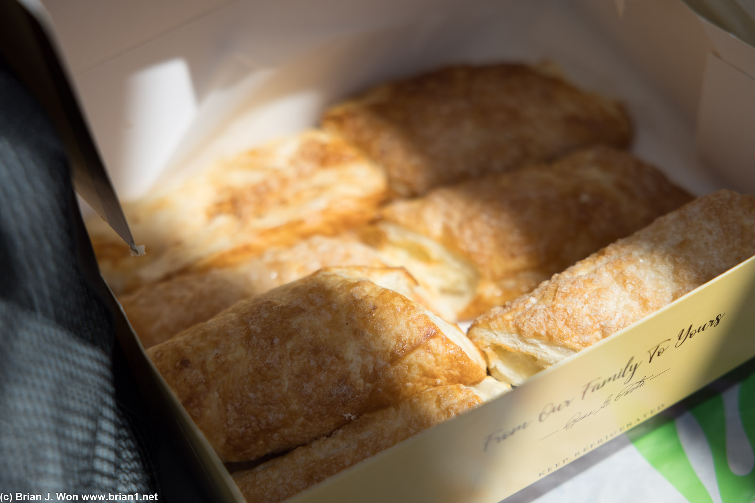 Porto's cheese rolls.