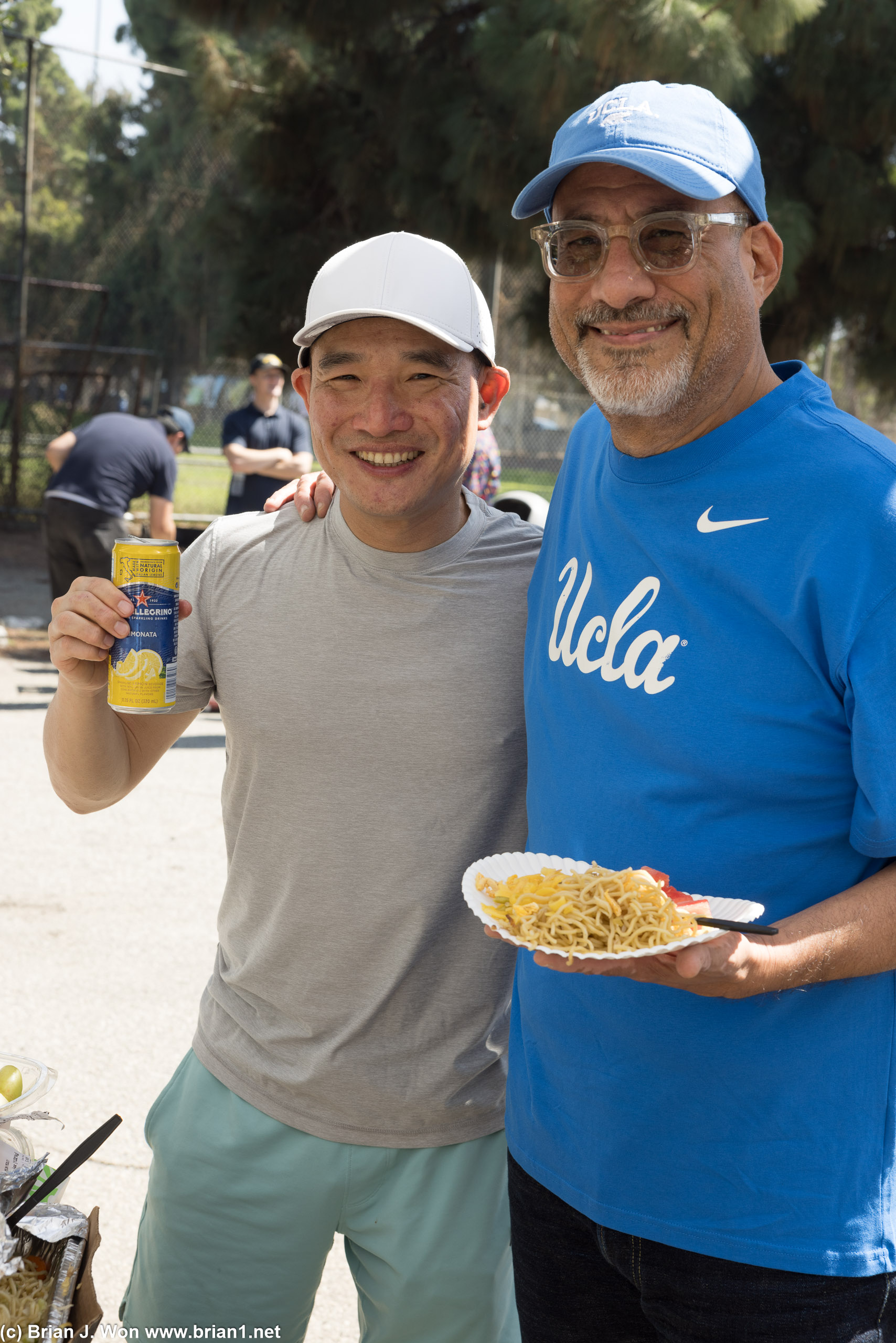 Mike with Dean Valenzuela.
