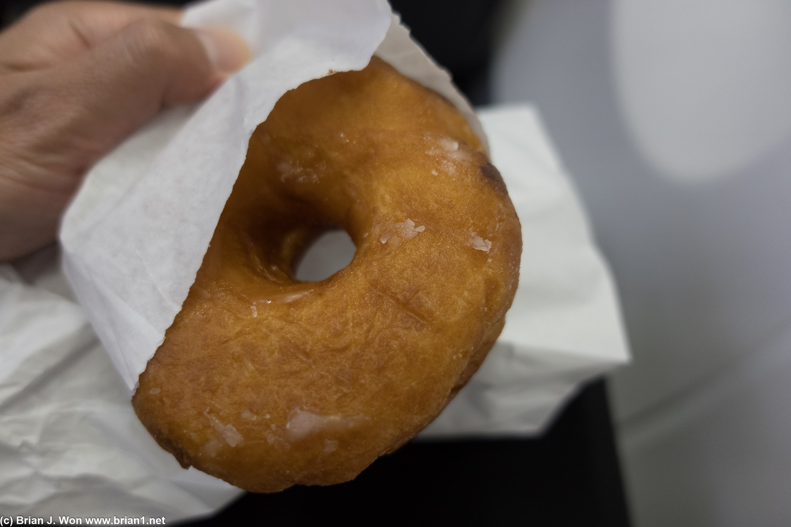 12:00pm means a kind of not very fresh donut.