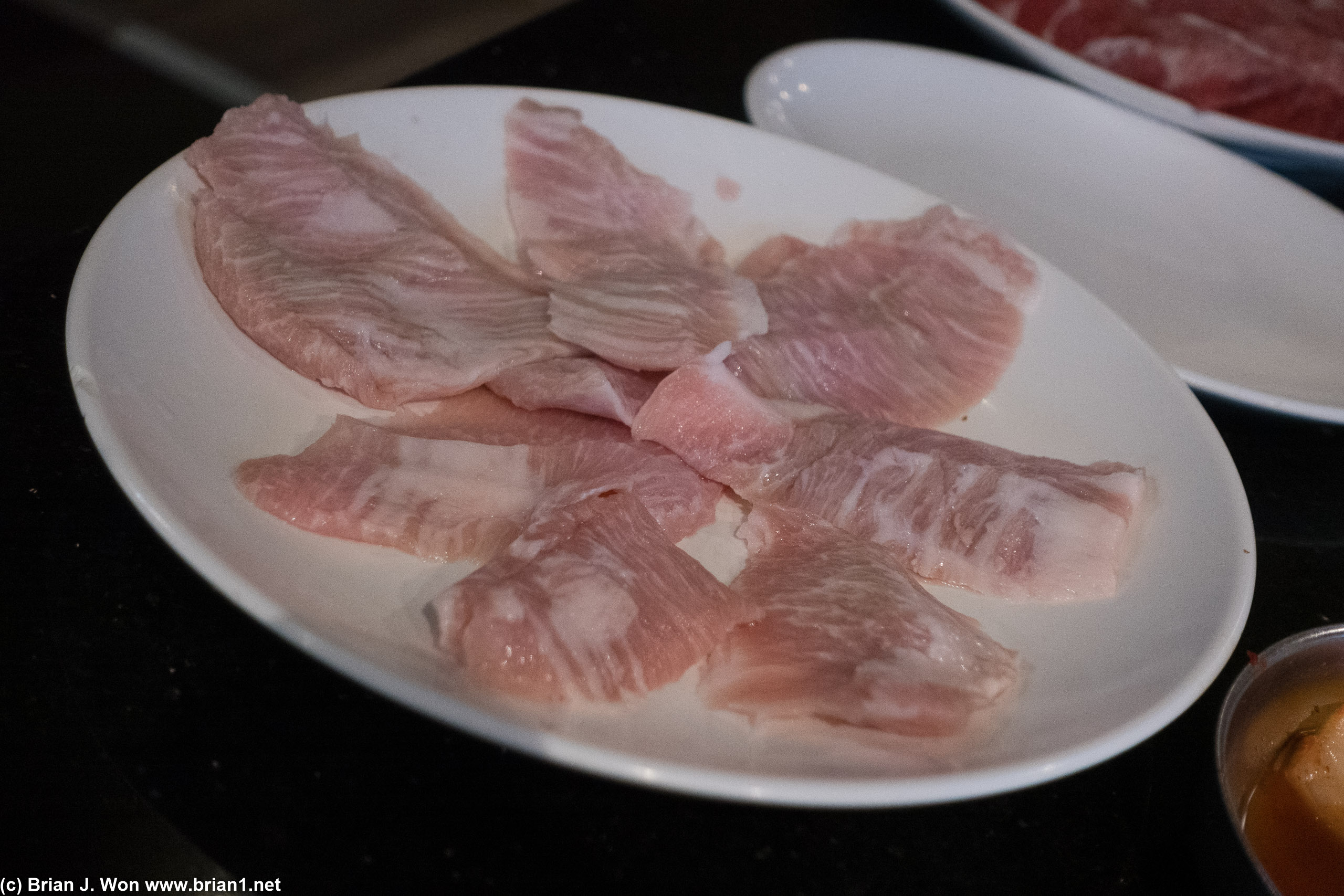 Pork jowl. Nom.