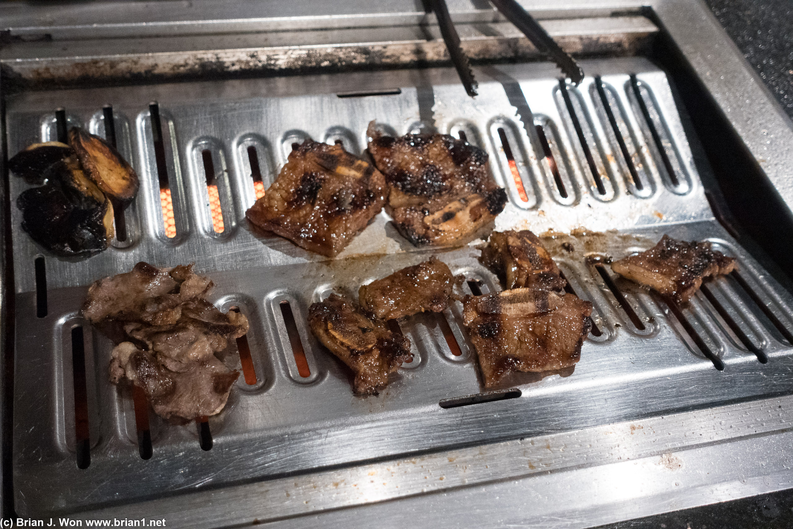 Galbi is always good.