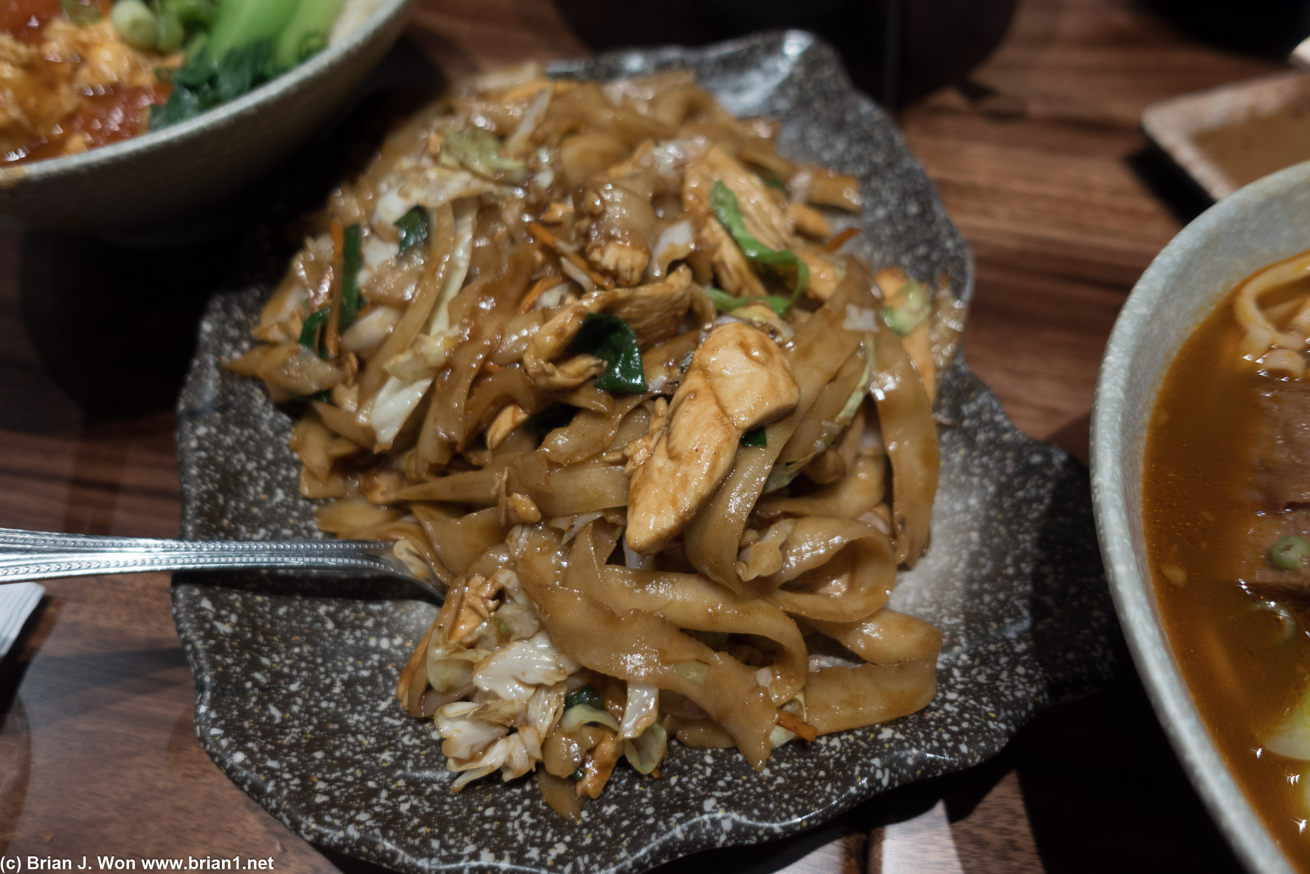 Weakest dish was chicken dry noodle, even then still not bad.
