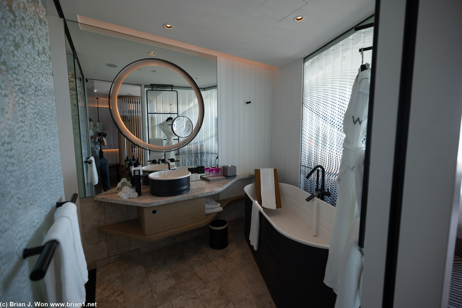 Bathroom at the W Brisbane.